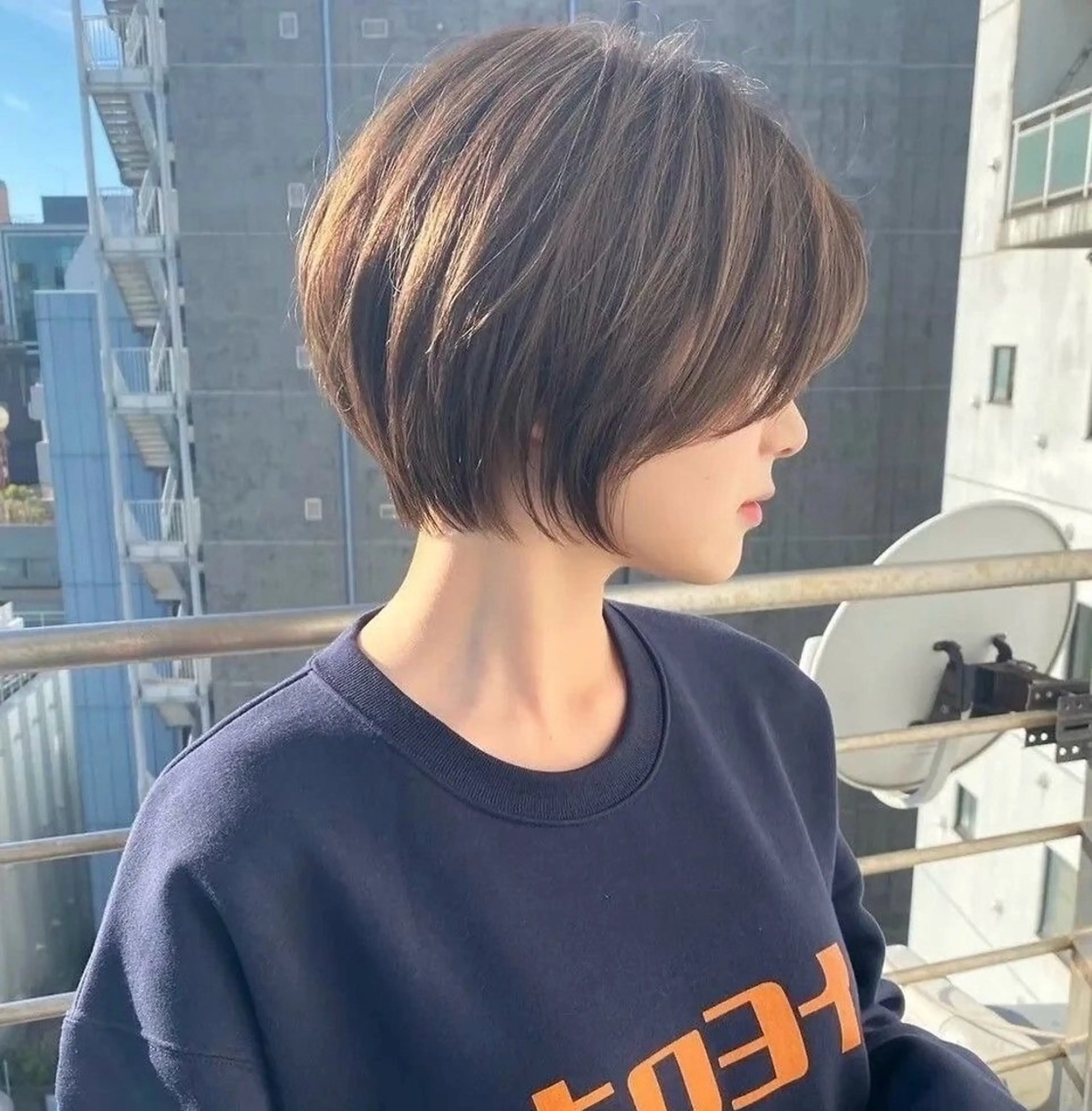 ショート stay she 荻窪所属・ショートボブカット ￥0  sakumiのヘアスタイル