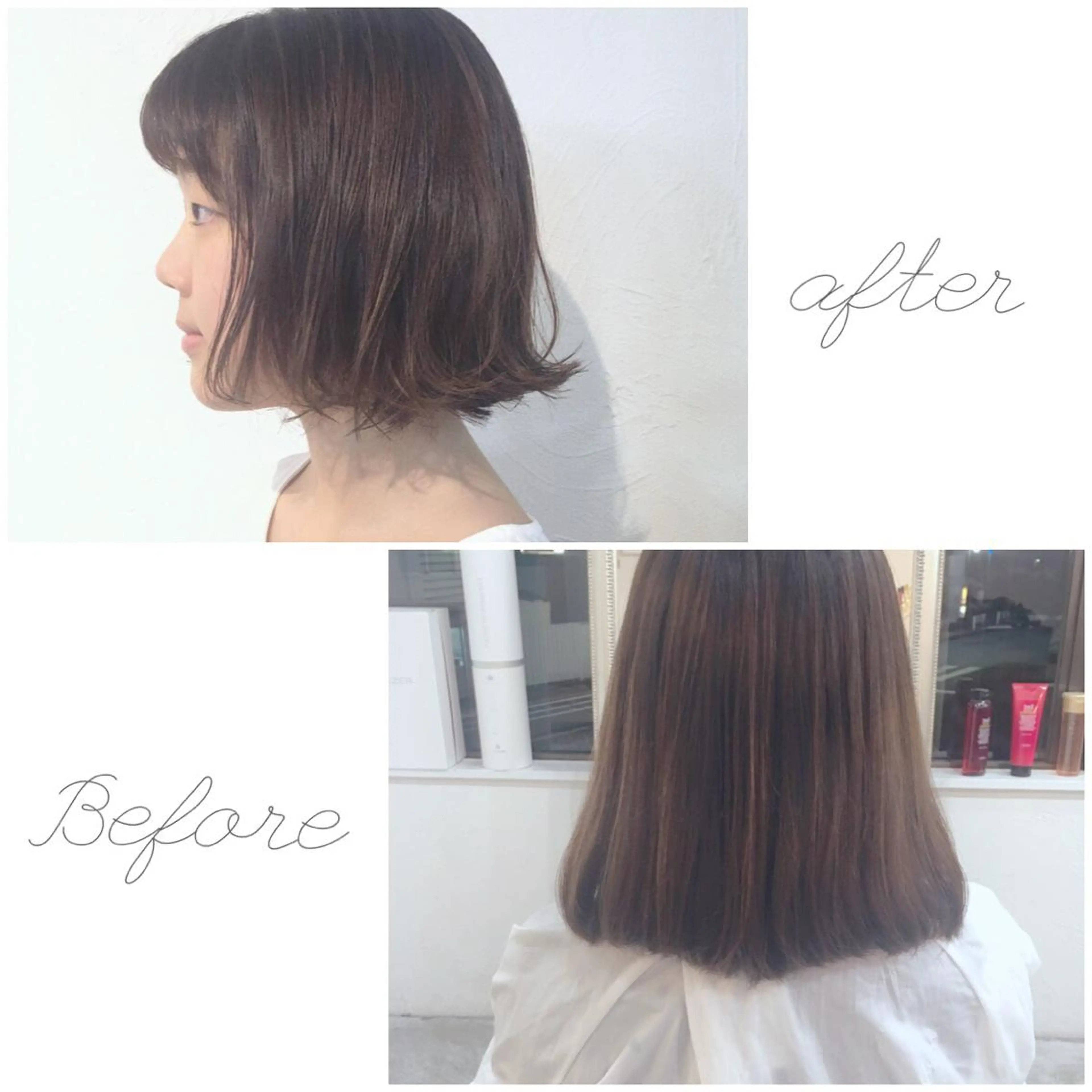 ショート ボブ 外ハネヘア 【今だけブリーチ 限定価格💕】すみのヘアスタイル