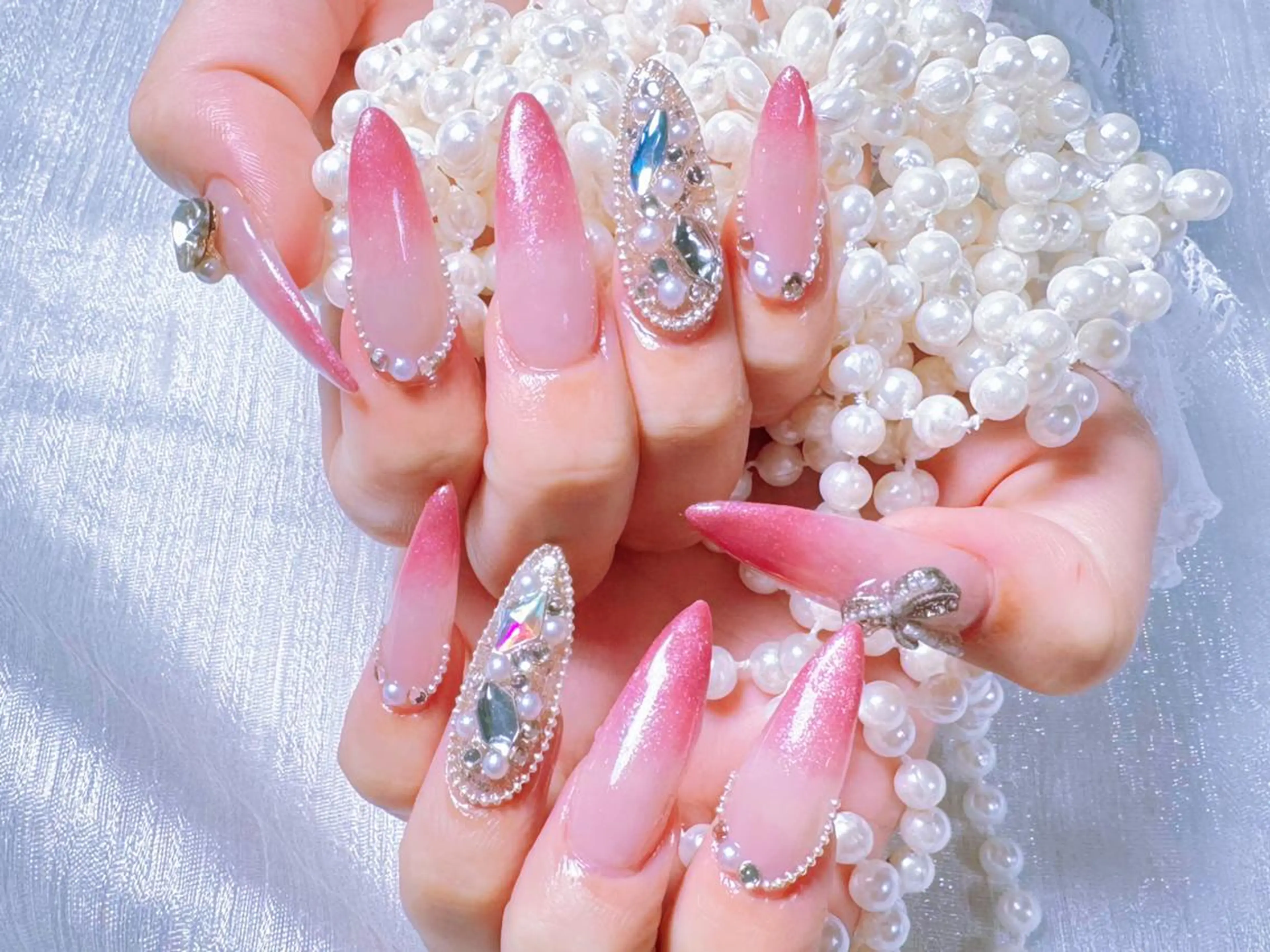 ネイル ハンドネイル ✨Nora💫 ワンホンネイルのネイルデザイン