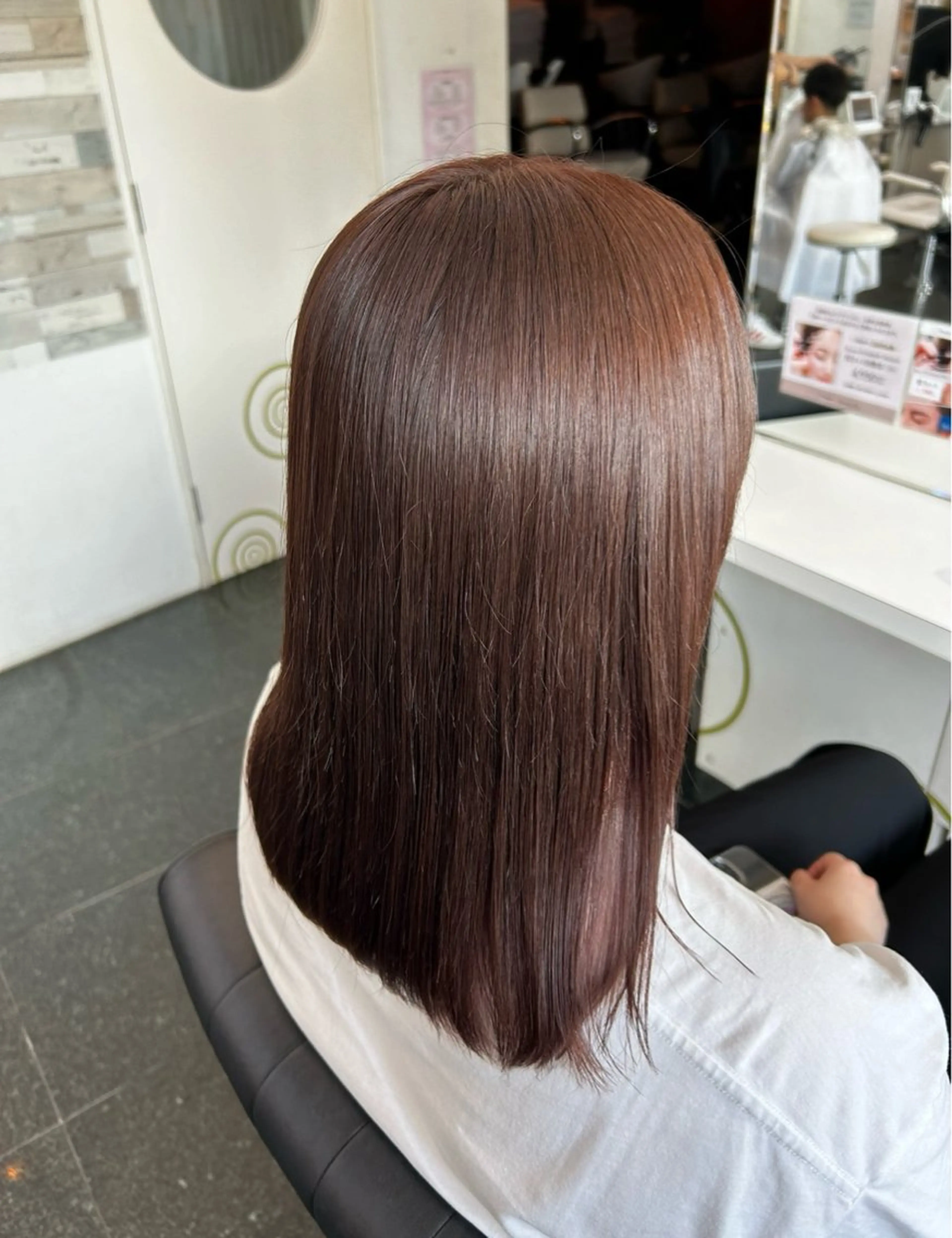ミディアム カラー 透明感カラー ヘアカラー ガーリー×韓国🎀 ⟡.·天野結良⟡.·のヘアスタイル