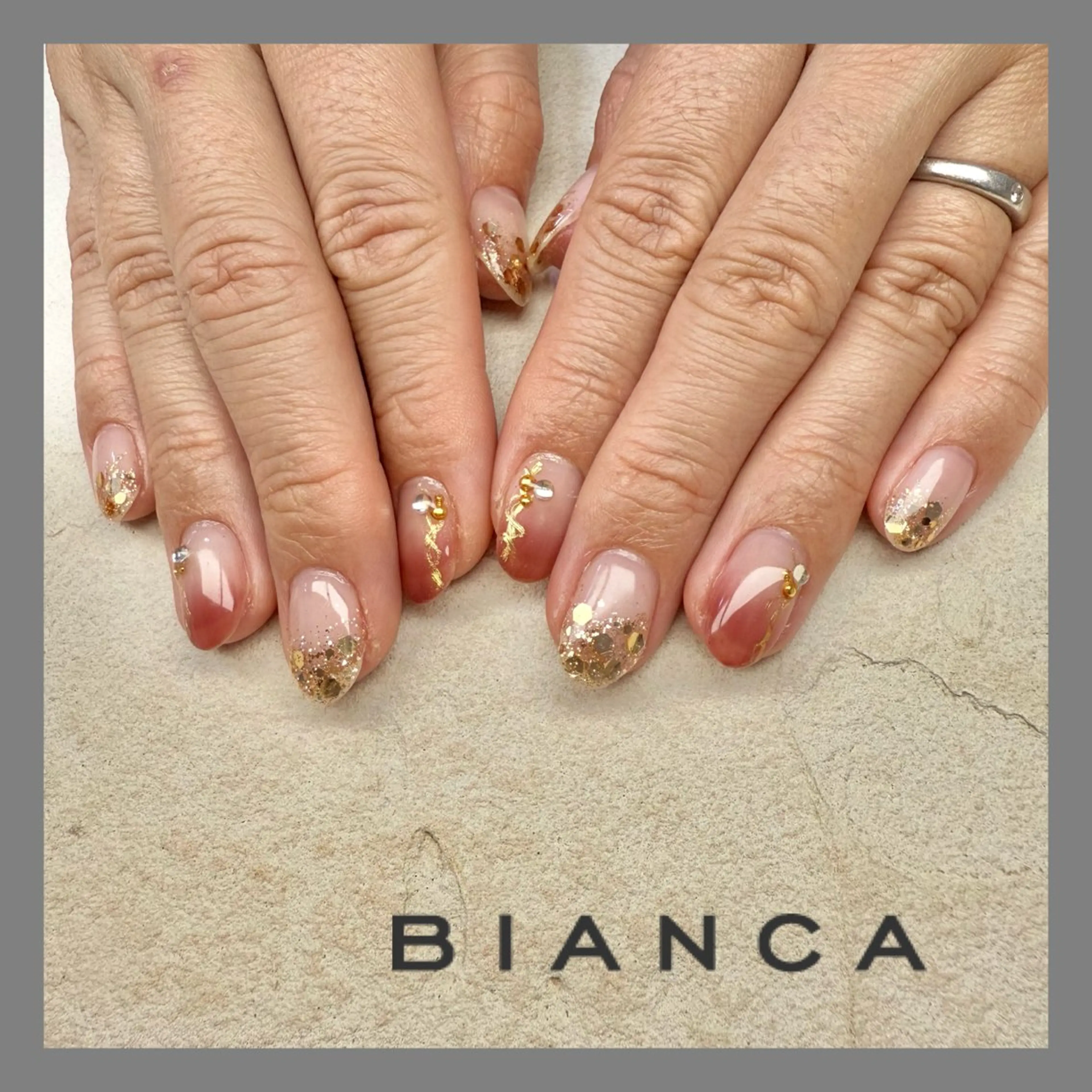 ネイル ハンドネイル bianca TORII🌞のネイルデザイン