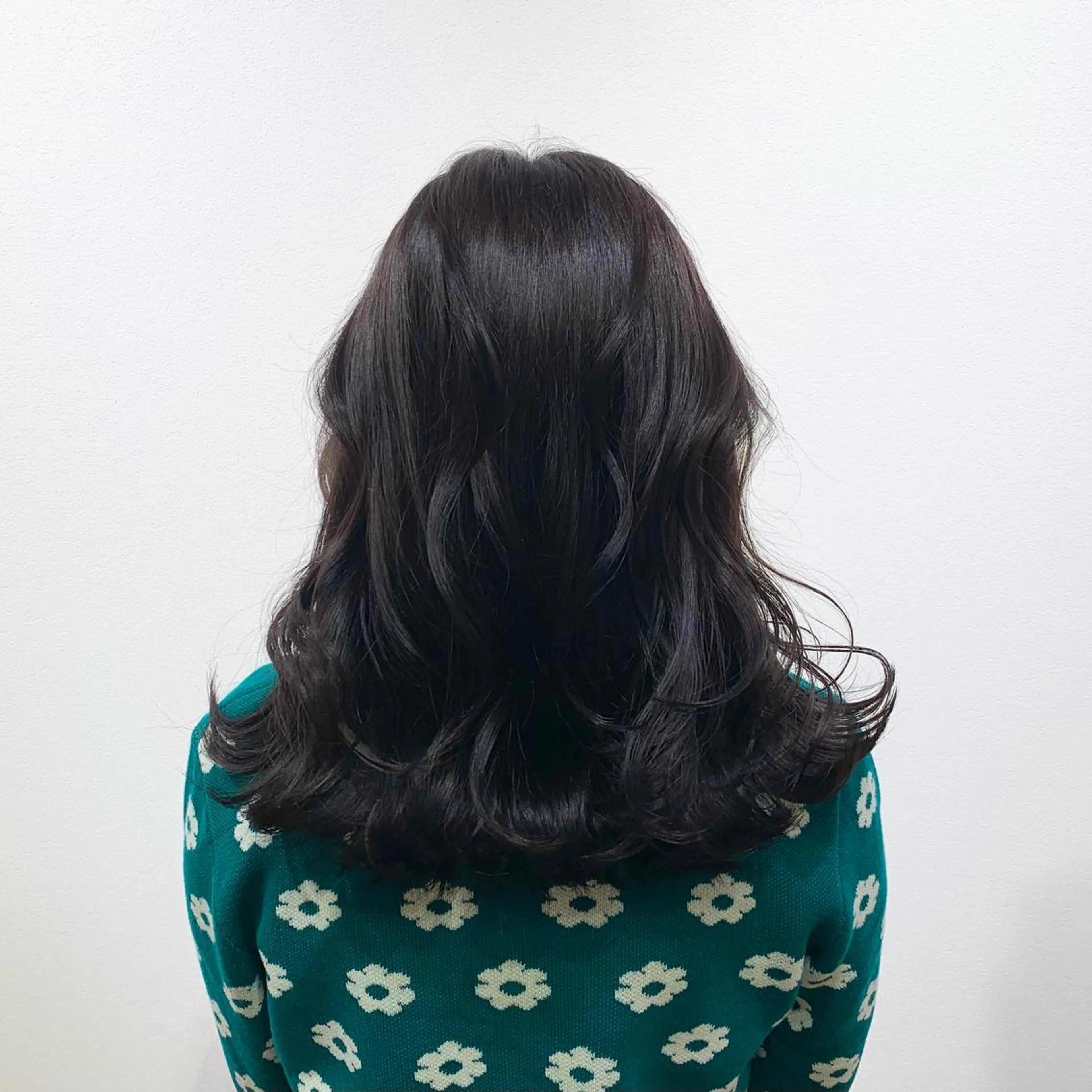 セミロング カラー ヘアアレンジ キヨミ 韓国レイヤーカットのヘアスタイル