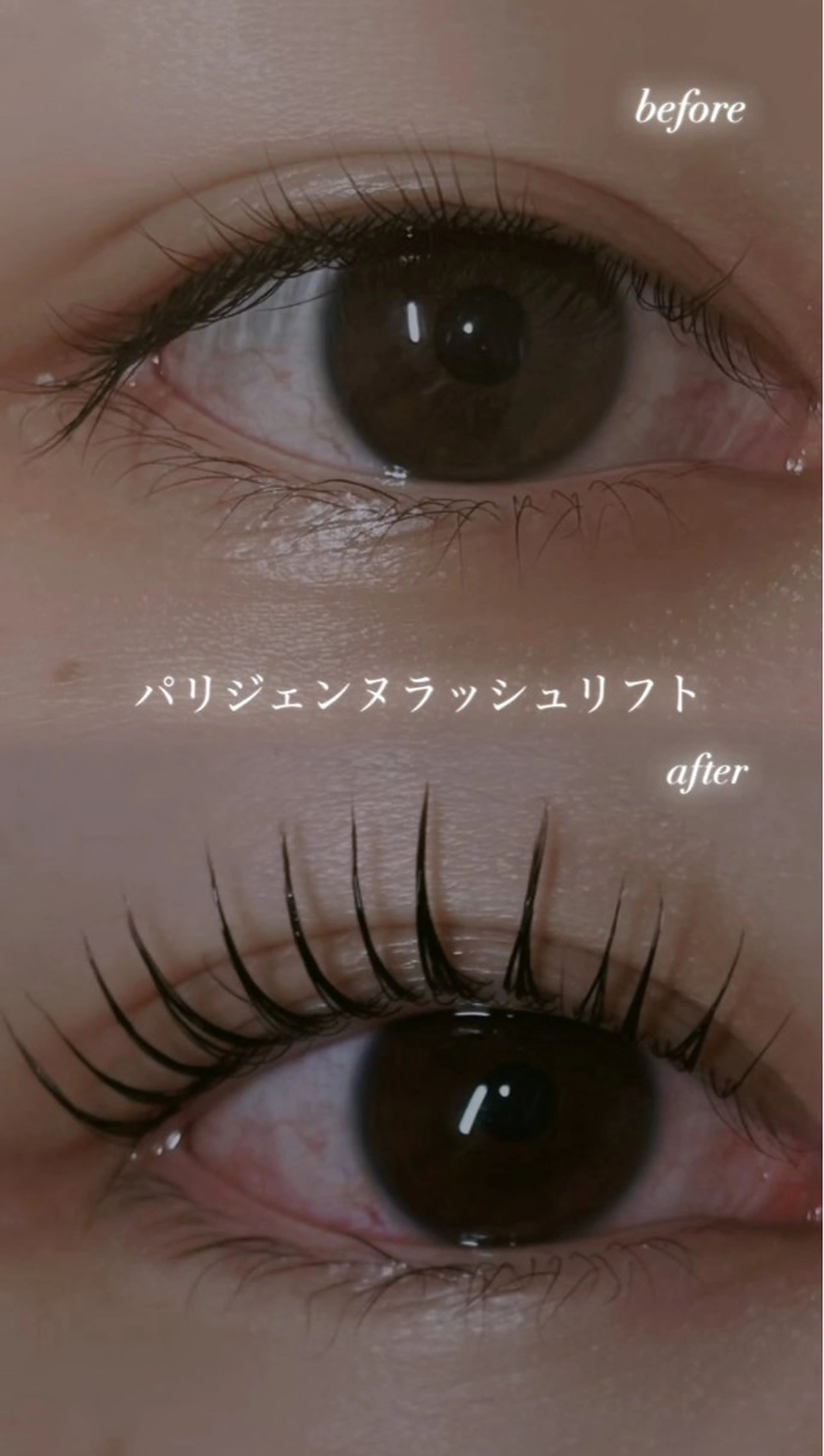 マツエク・マツパ パリジェンヌラッシュリフト 仲尾 奏音のマツエク・マツパデザイン