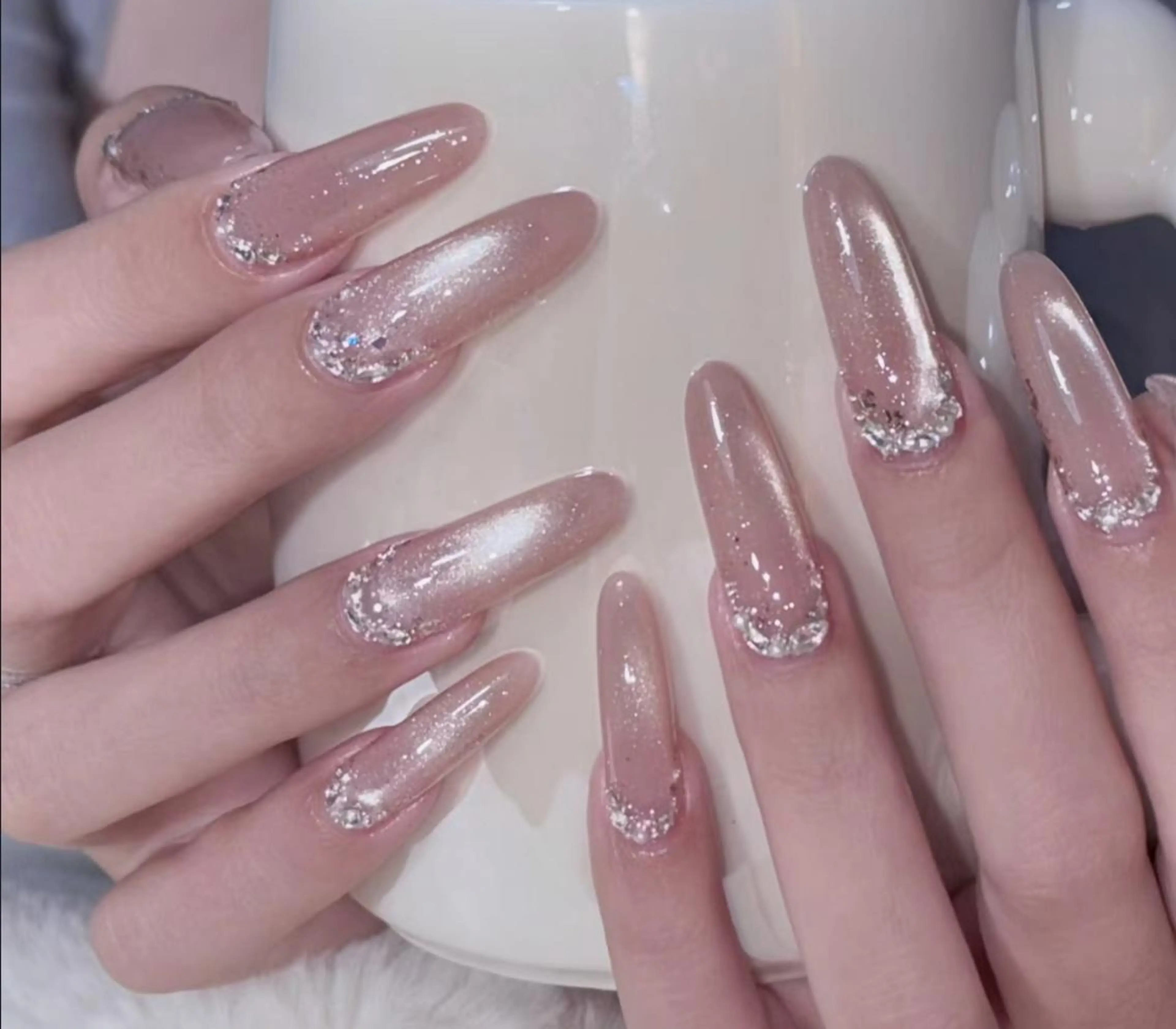 ネイル ハンドネイル ハンドケア 🍑 momo_nailのネイルデザイン