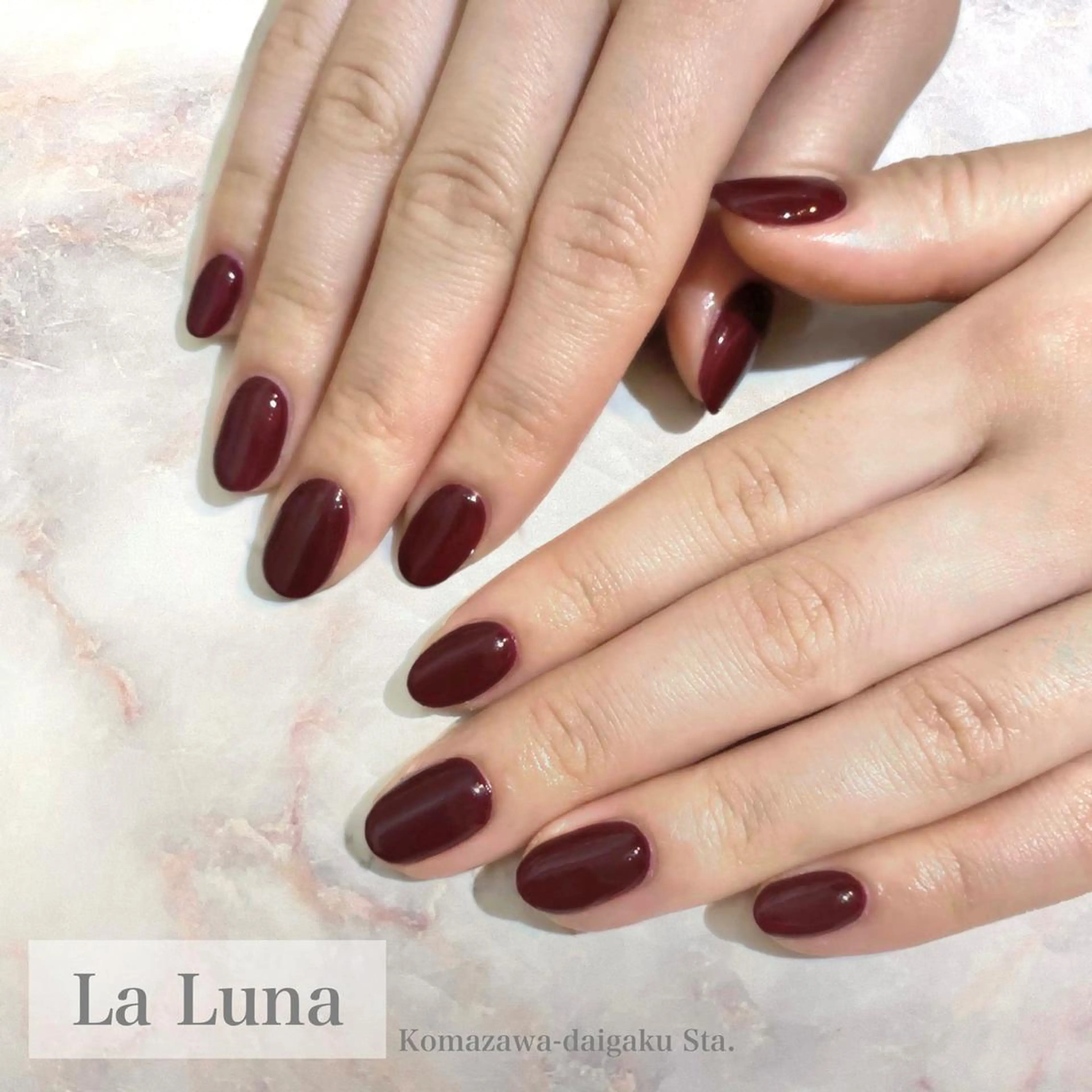 ネイル ワンカラーネイル ＬａＬｕｎａ🌙 natsukiのネイルデザイン