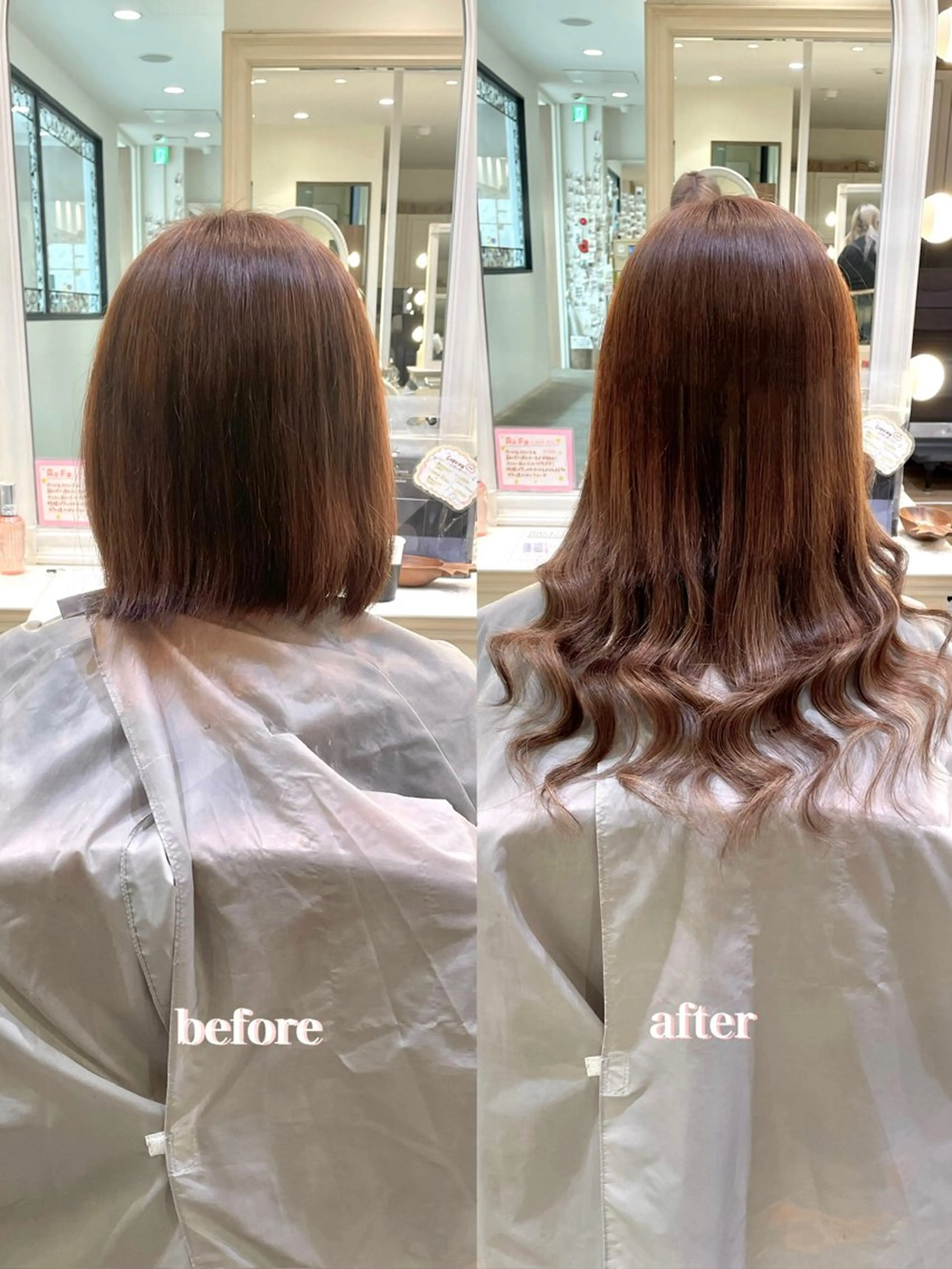 エクステ 🐇柔らかカラー/ ヘアメ/きょうか🐇のヘアスタイル