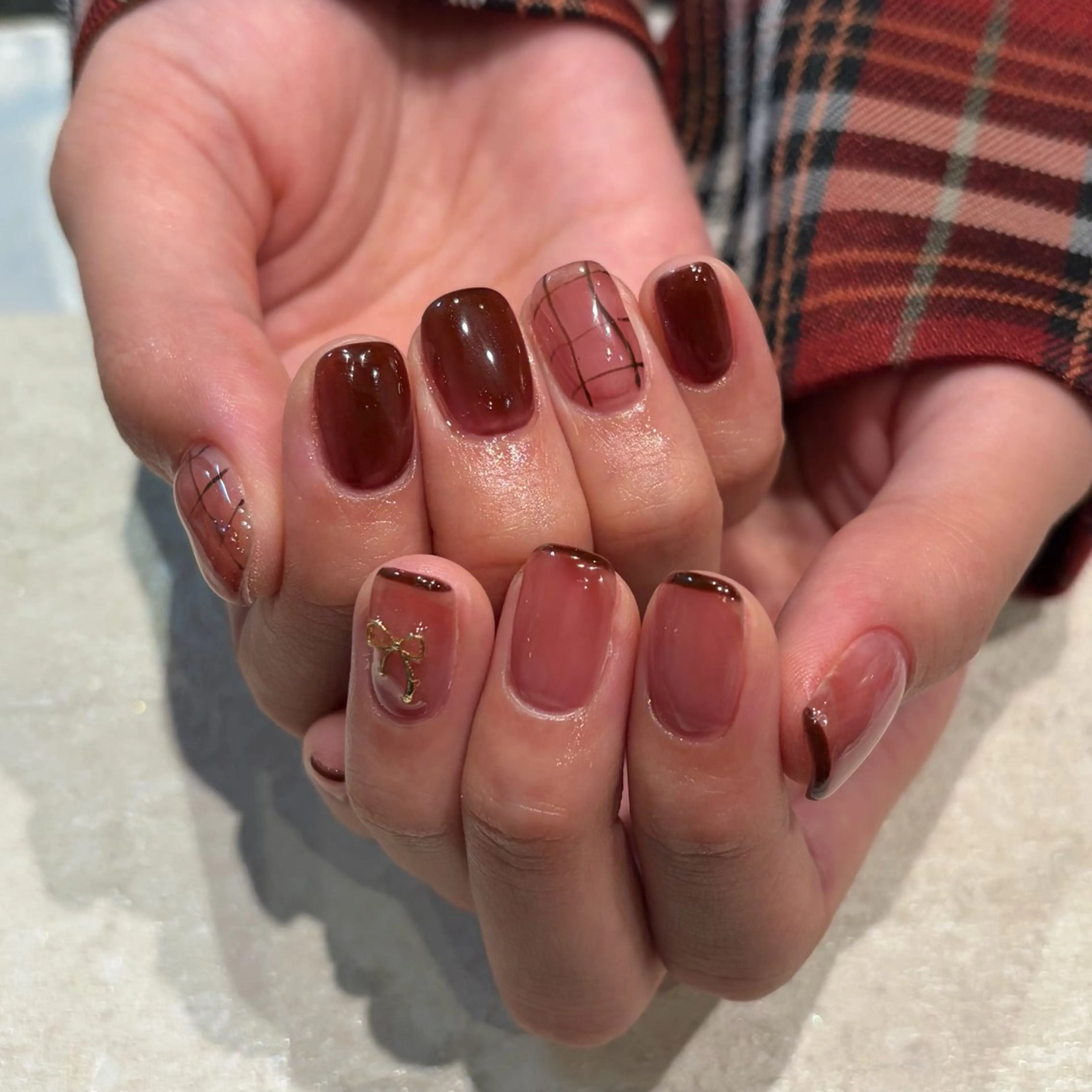 ネイル ハンドネイル ecrin エクラン maiのネイルデザイン