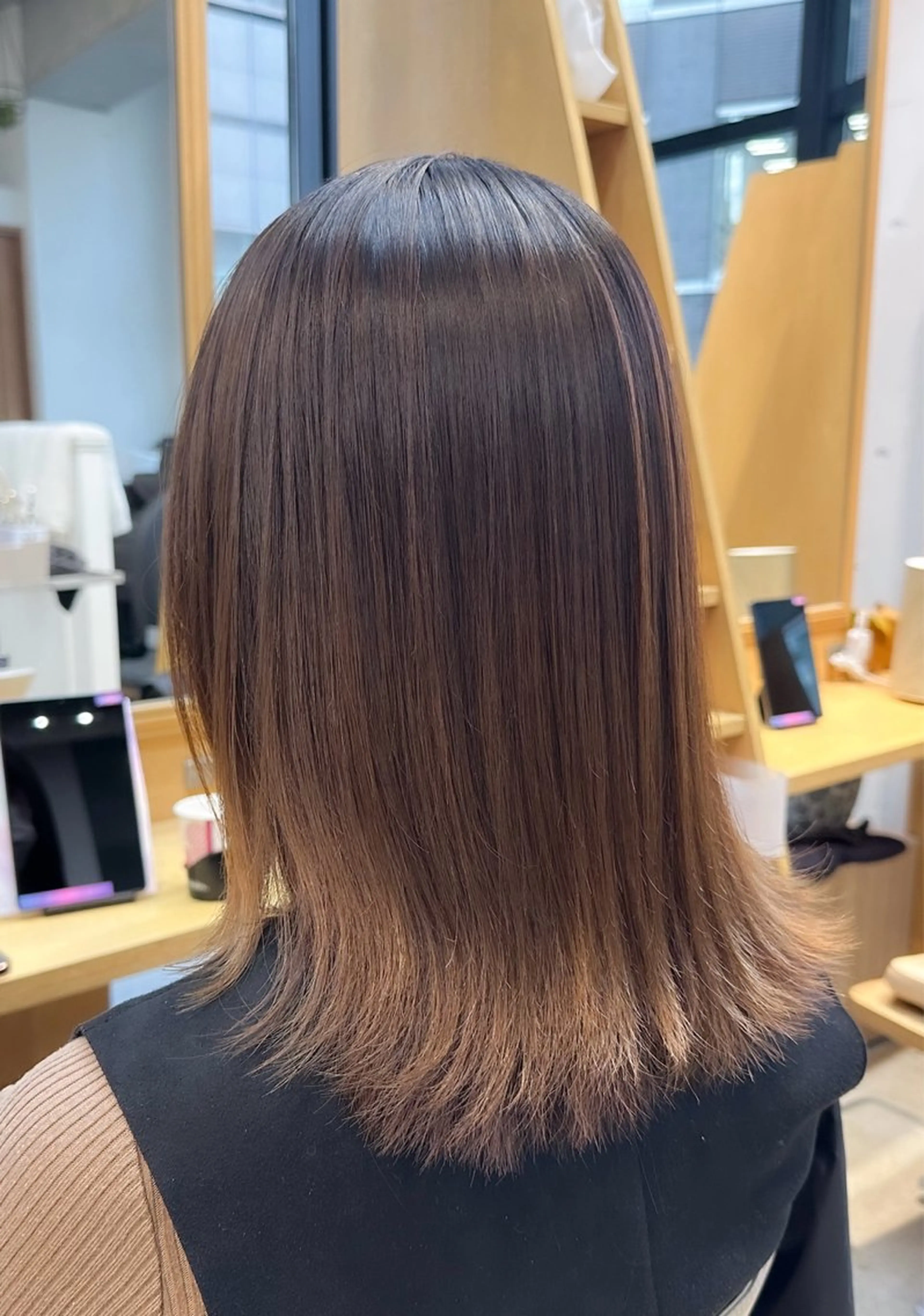 セミロング 🔍髪質改善診断🔎 長山 シュンスケのヘアスタイル