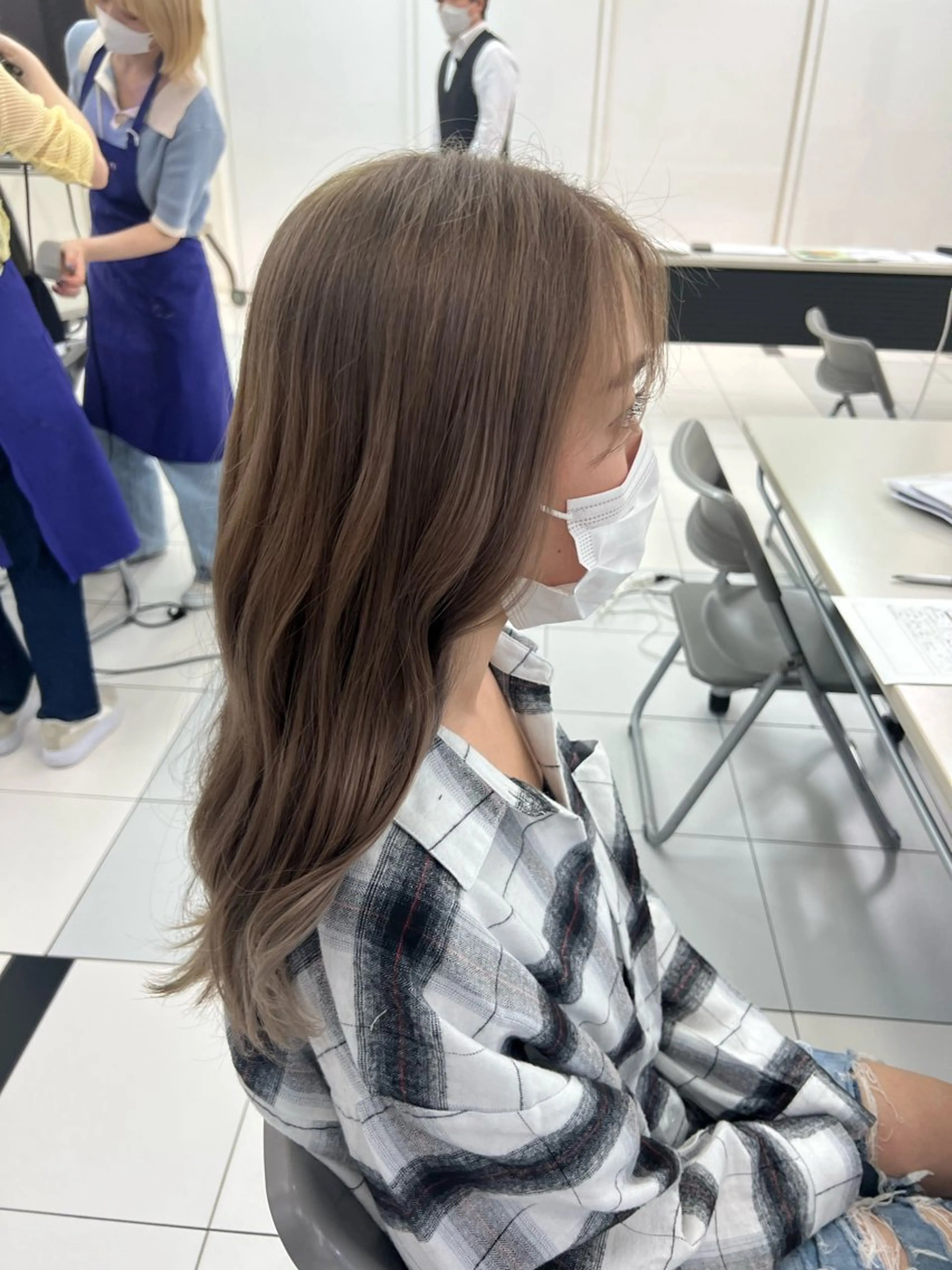 ロング カラー PARK.なんば本店 ミルボンAujua認定サロン[パーク]所属・辻優太/ハイトーン/ デザインカラー🥀のヘアスタイル