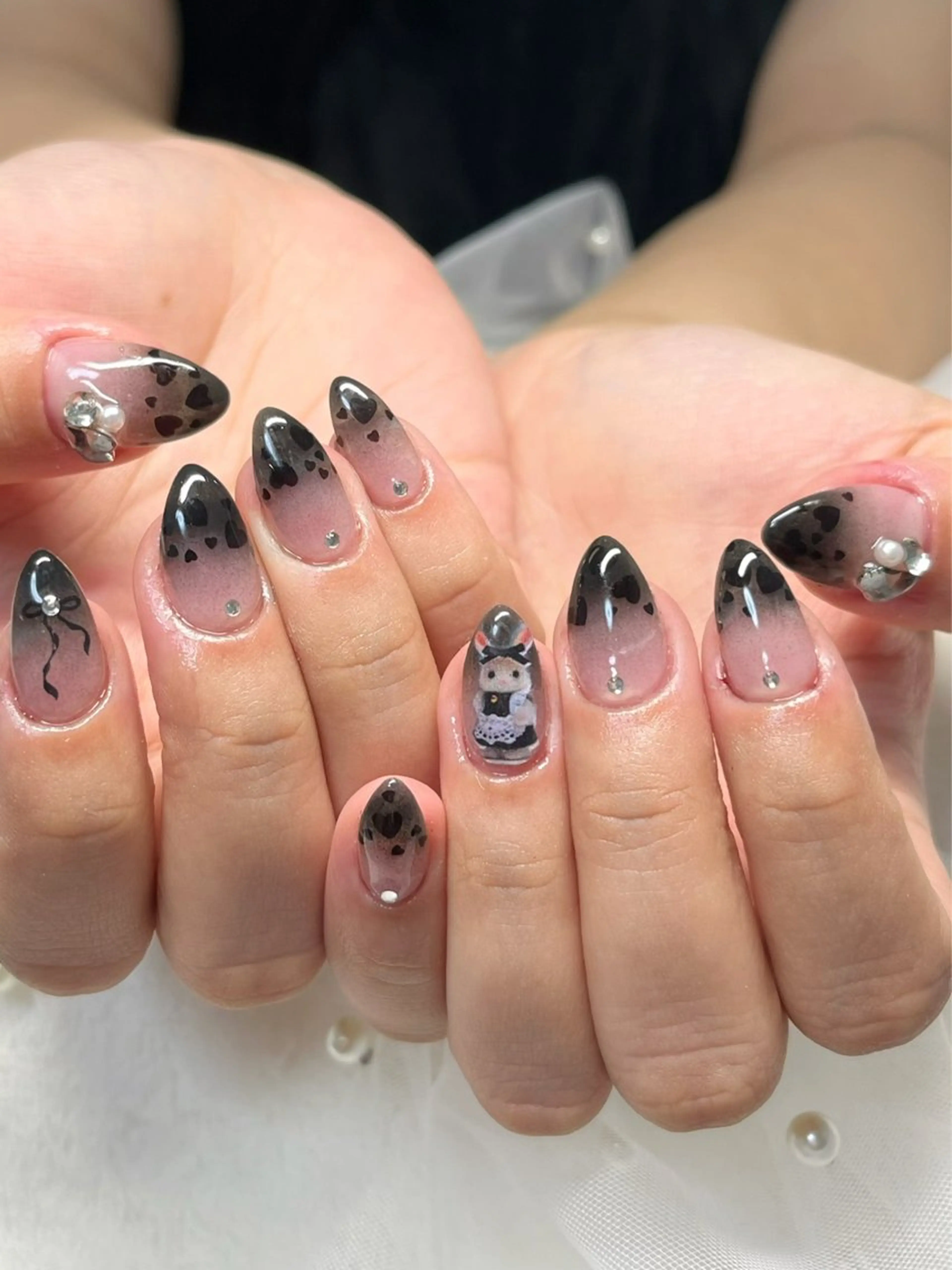 ネイル ハンドネイル dimples yuki 営業電話❌のネイルデザイン
