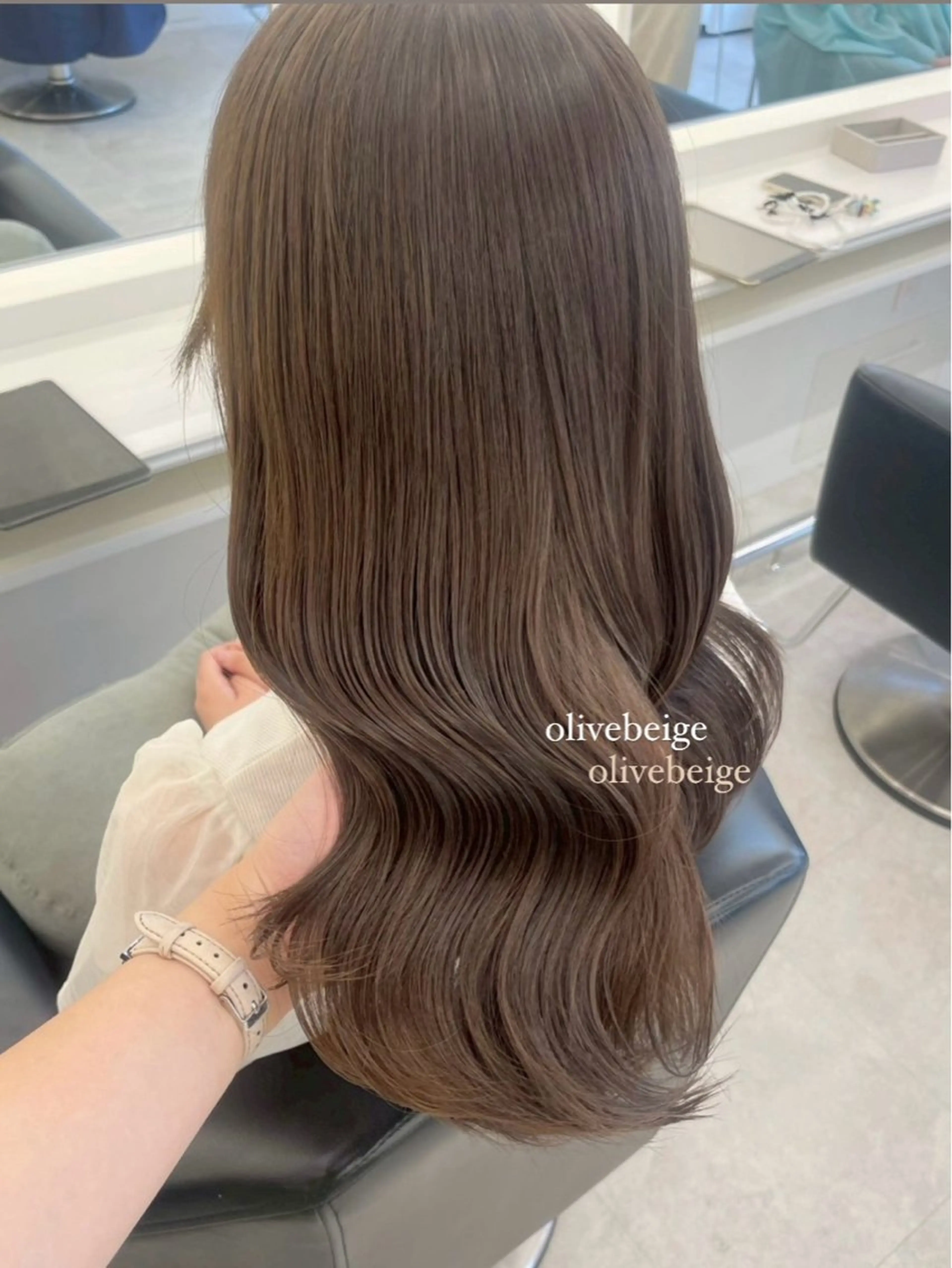 ロング ヘアカラー ParveMix ♡白神みやびのヘアスタイル