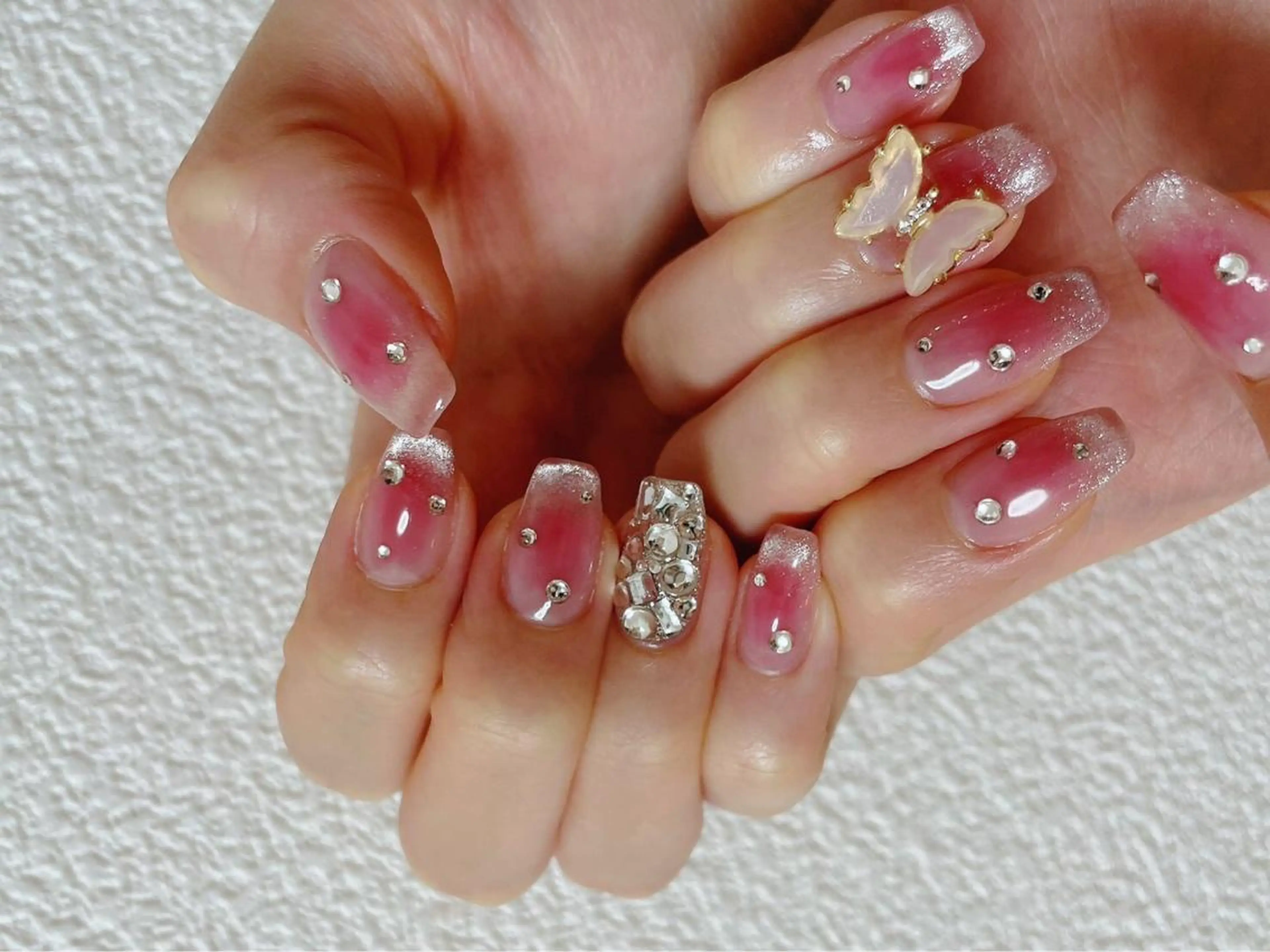 ネイル チークネイル ハンドネイル kiki nail 二子玉川のネイルデザイン