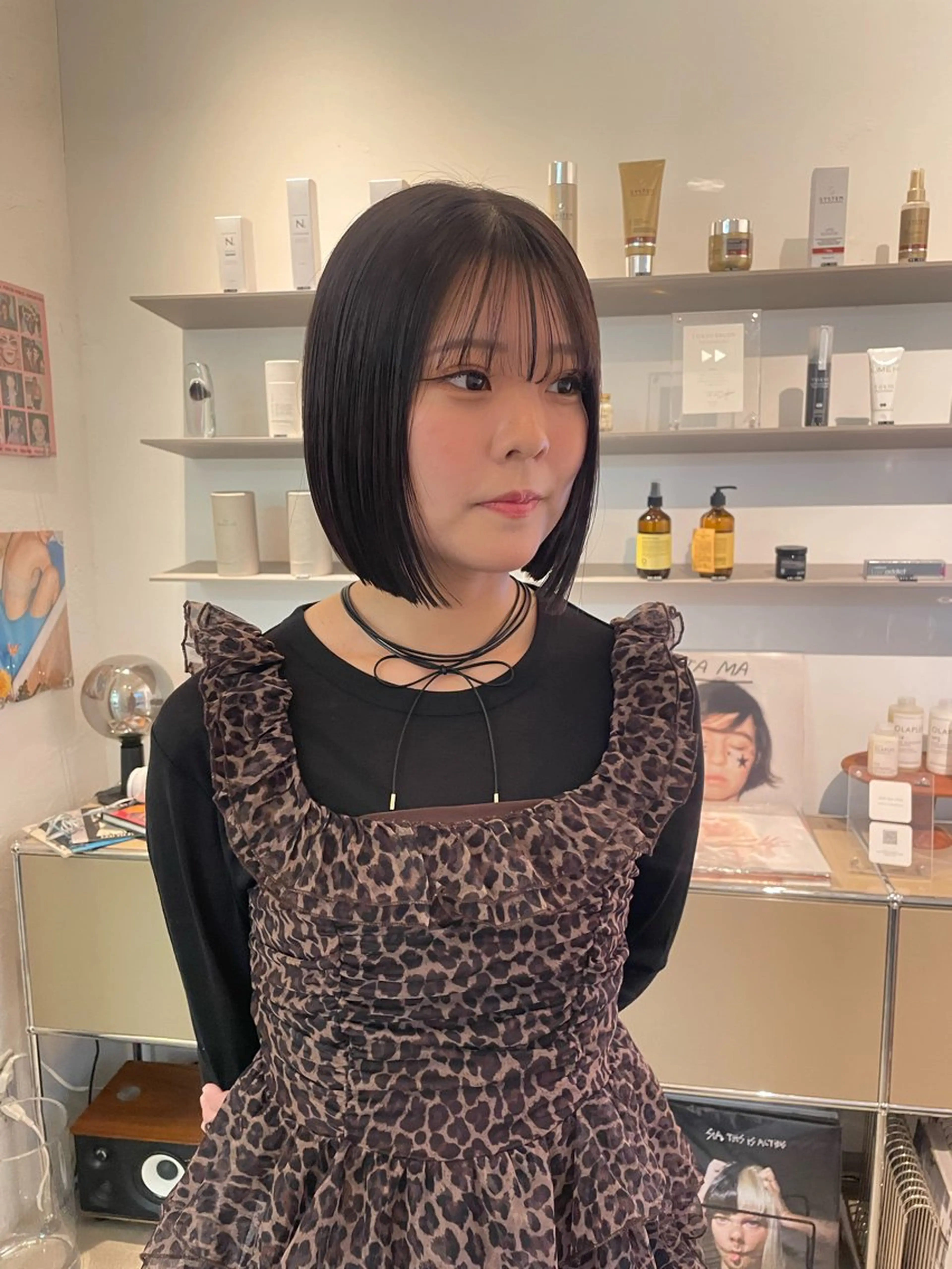 ショート ボブ HITOMI 福岡カットのヘアスタイル