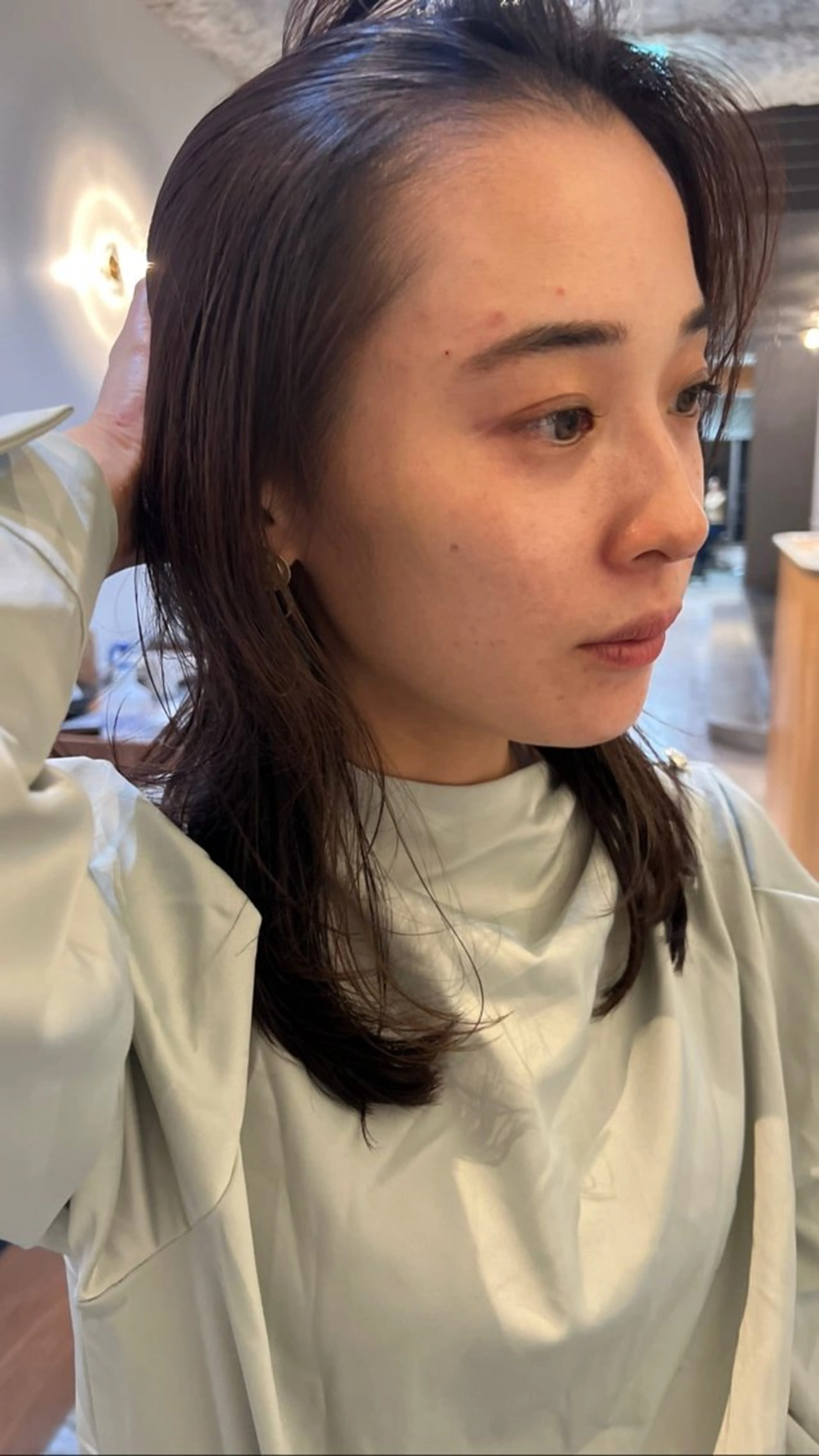 ミディアム カラー ベージュカラー KOCHAB本山所属・三谷 はるなのヘアスタイル