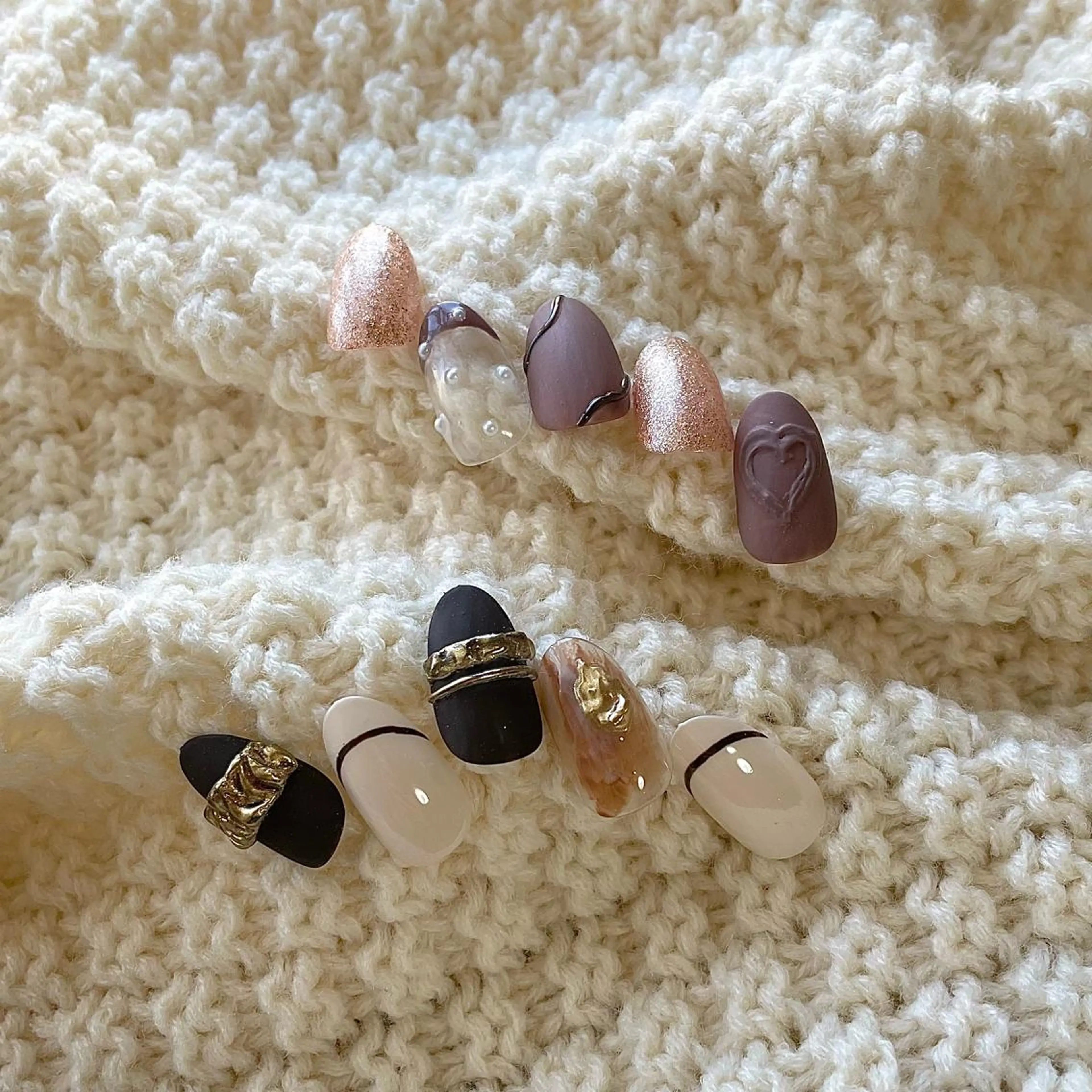 ネイル ハンドネイル Nailsalon BLOOM🌷 山崎のネイルデザイン