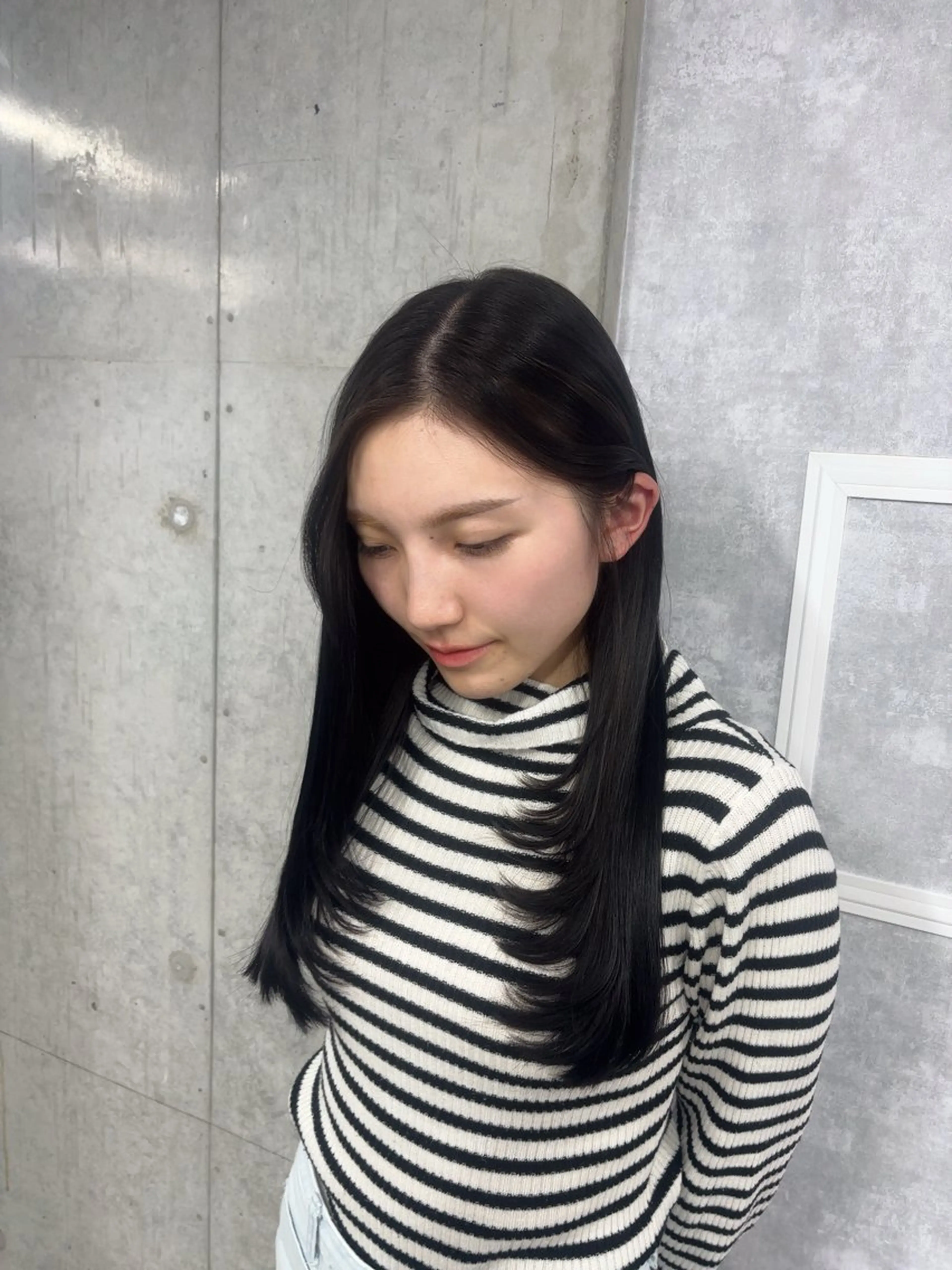 ロング レイヤーカット rise/艶カラー/ レイヤーのヘアスタイル