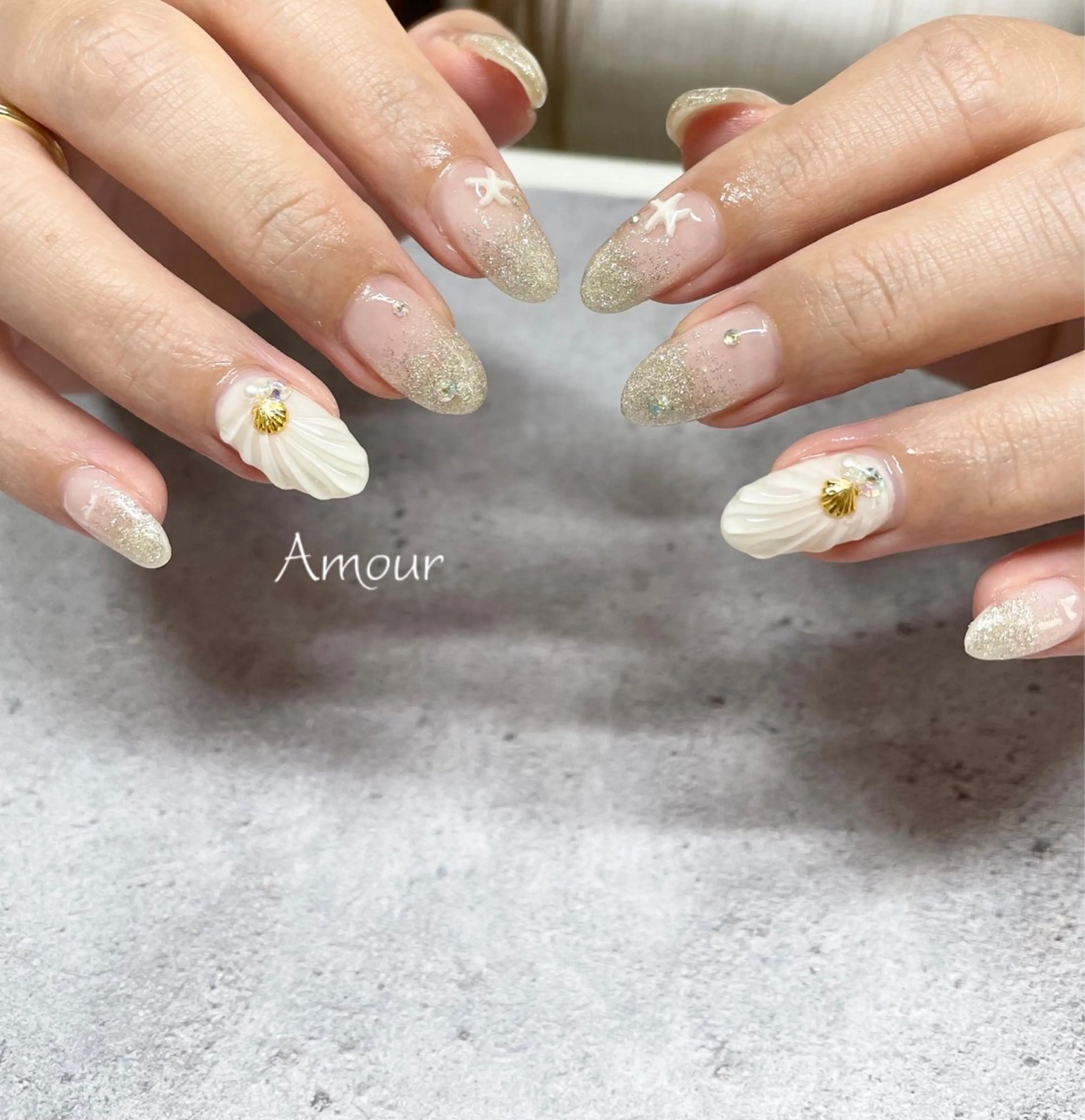ネイル ハンドネイル Nail Salon Amourのネイルデザイン