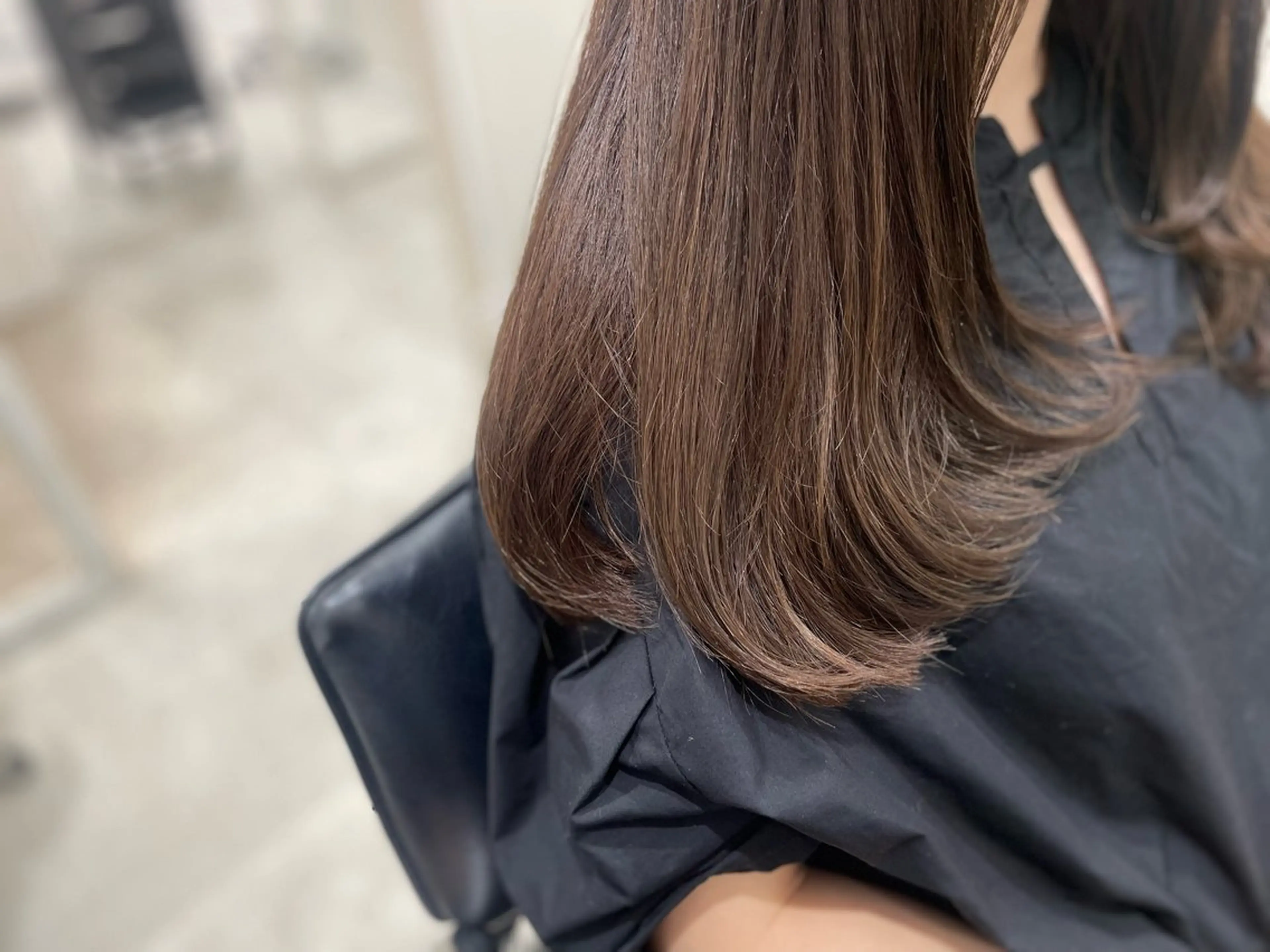セミロング レイヤーカット GO TODAY SHAiR SALON所属・🤍韓国トレンド ヘア🤍miku🤍のヘアスタイル