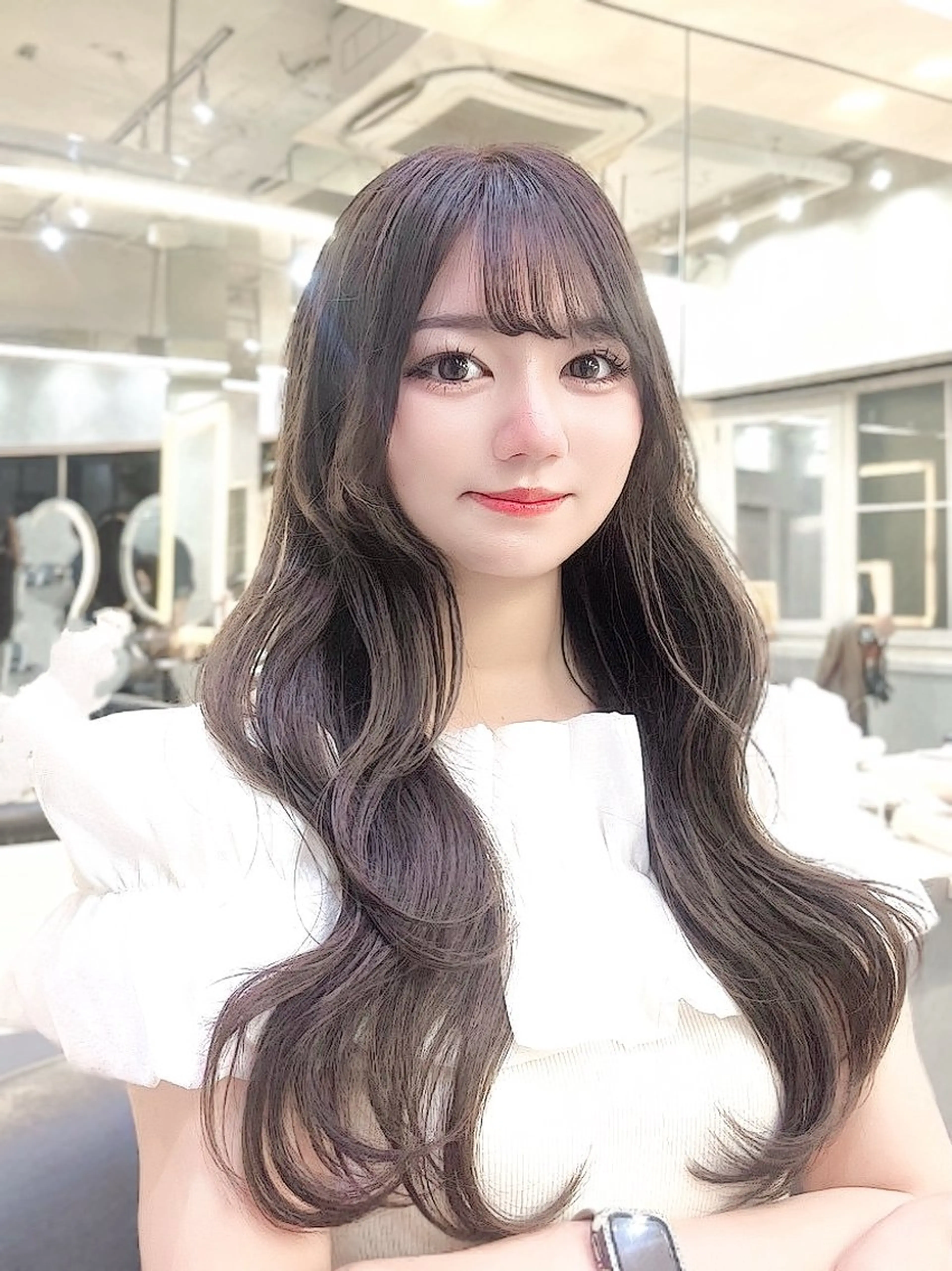🩷ᩚケアも透明感もでるN.カラー🩷ᩚ＋1stepトリートメント＋超音波アイロン付きの写真