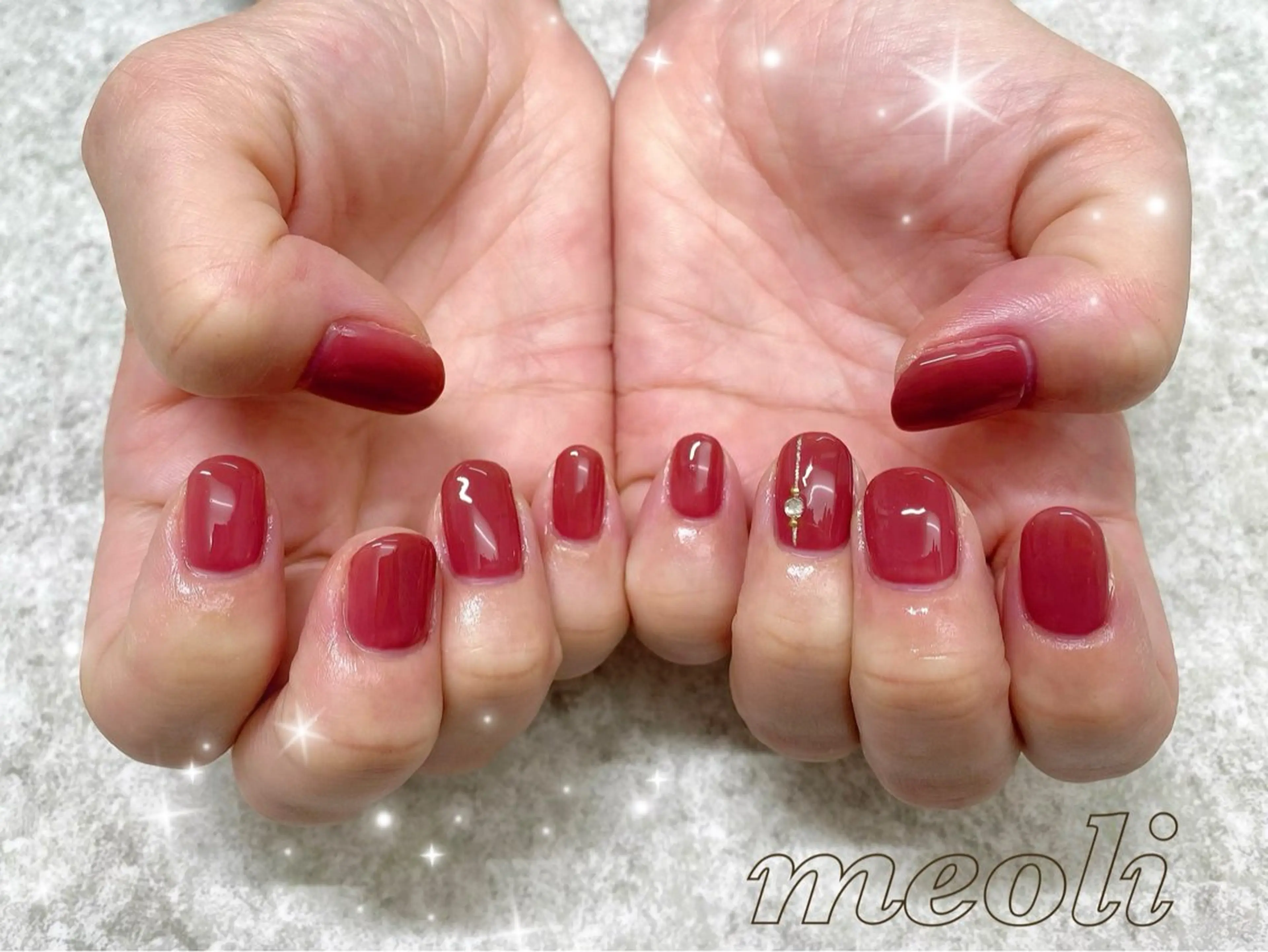 ネイル ハンドネイル nail salon meoli メグのネイルデザイン