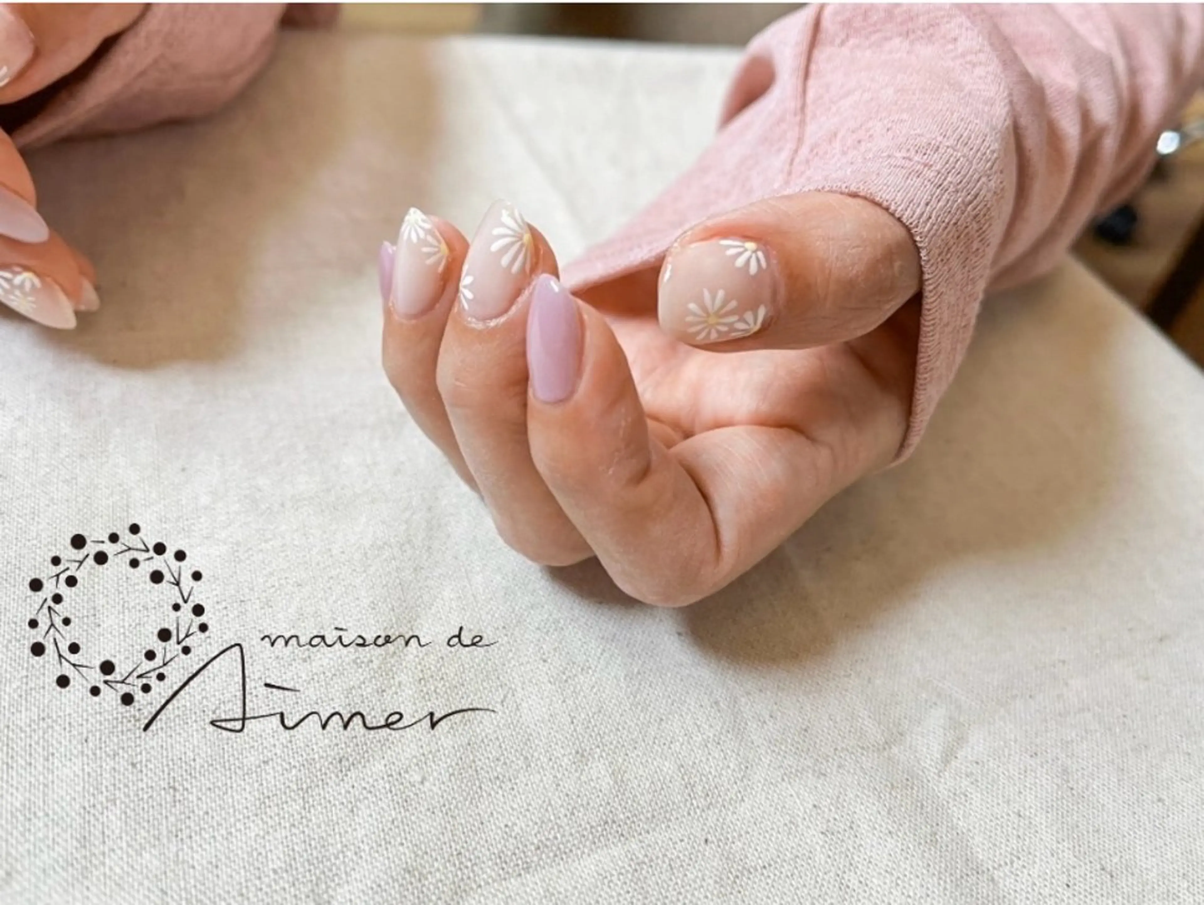 ネイル 春ネイル maison de Aimerのネイルデザイン