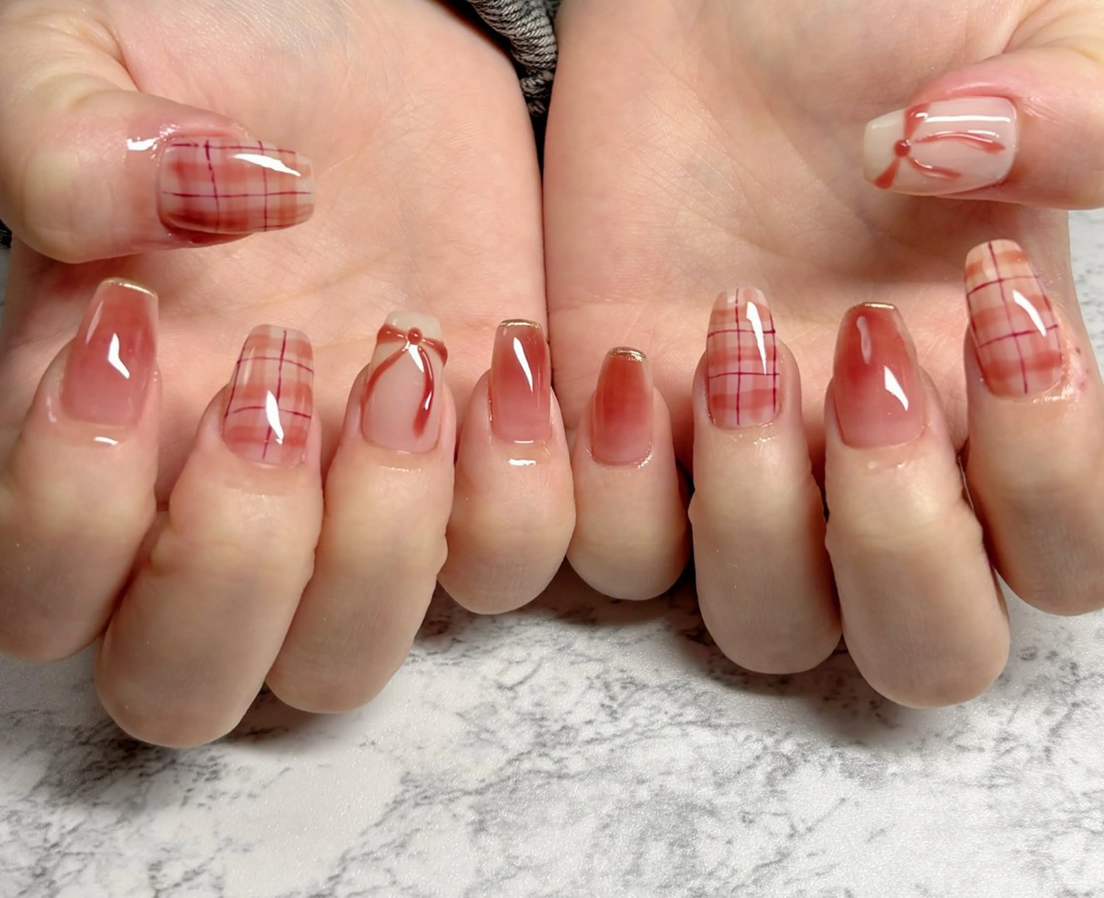 ネイル ハンドネイル 市川駅 ✿中津のネイルデザイン