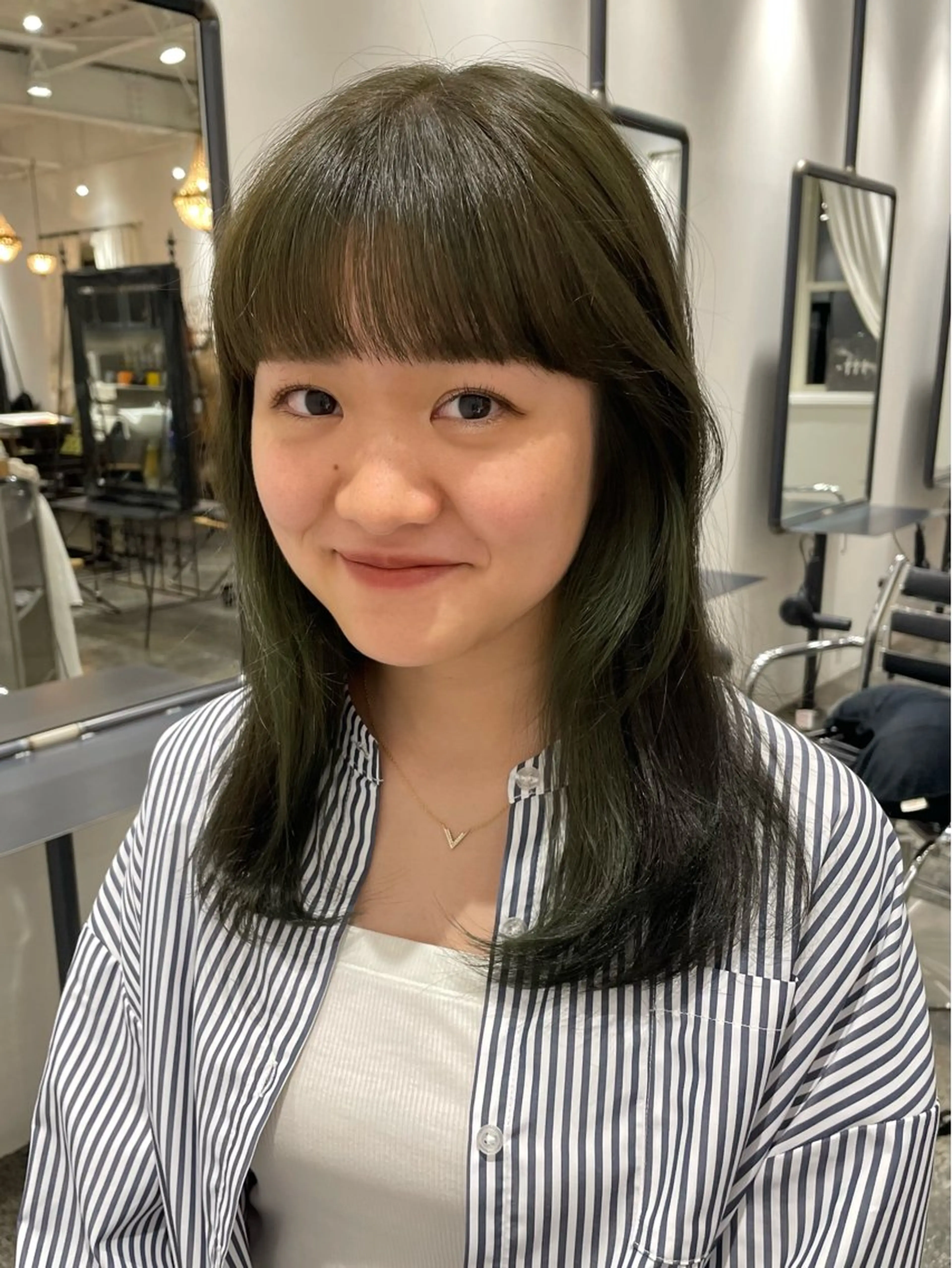 カラー ヘアカラー 山辺成美 /モデルさん募集のヘアスタイル
