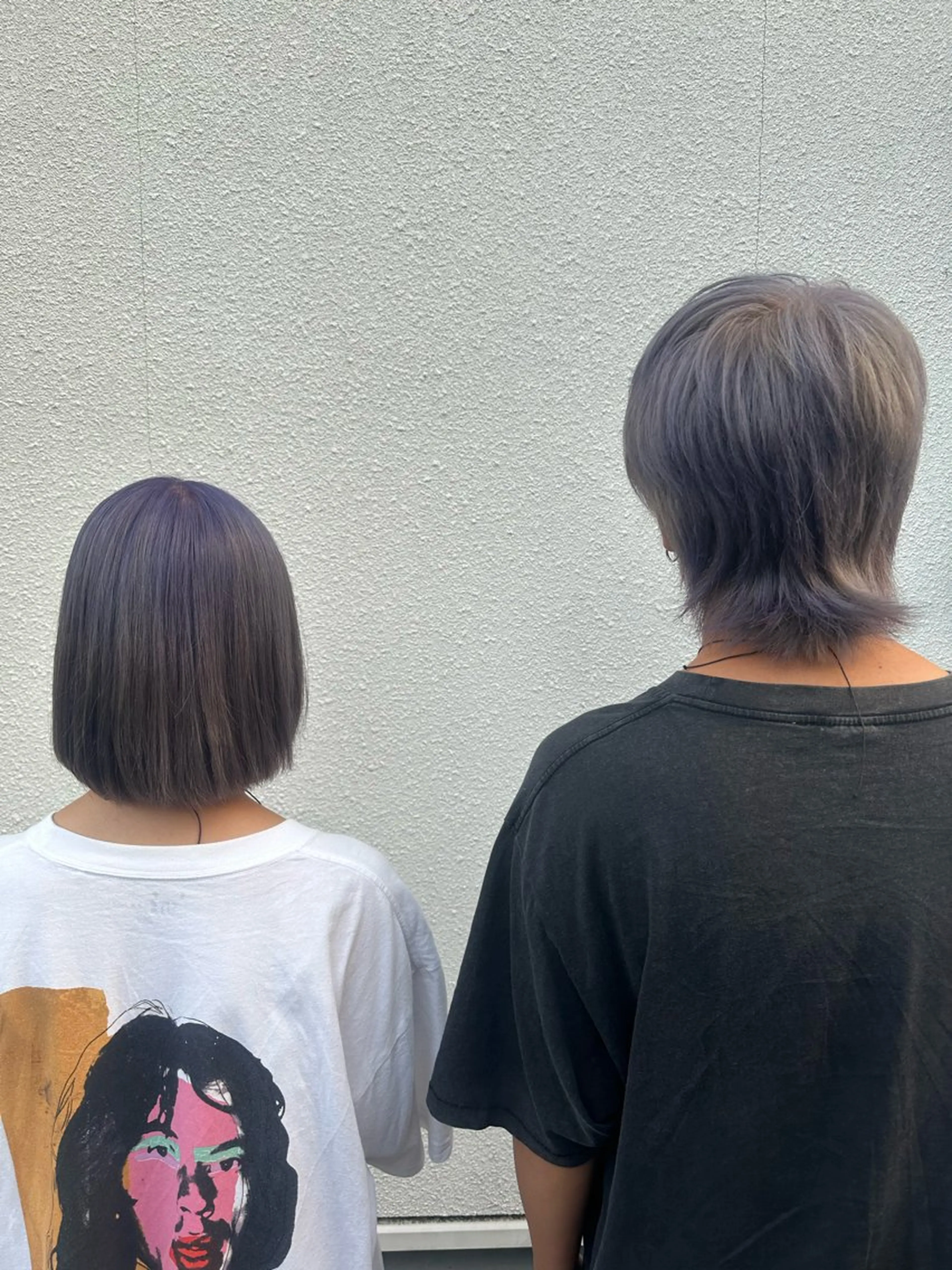 ミディアム カラー メンズ ラベンダーカラー ヘアカラー 安達 望のヘアスタイル