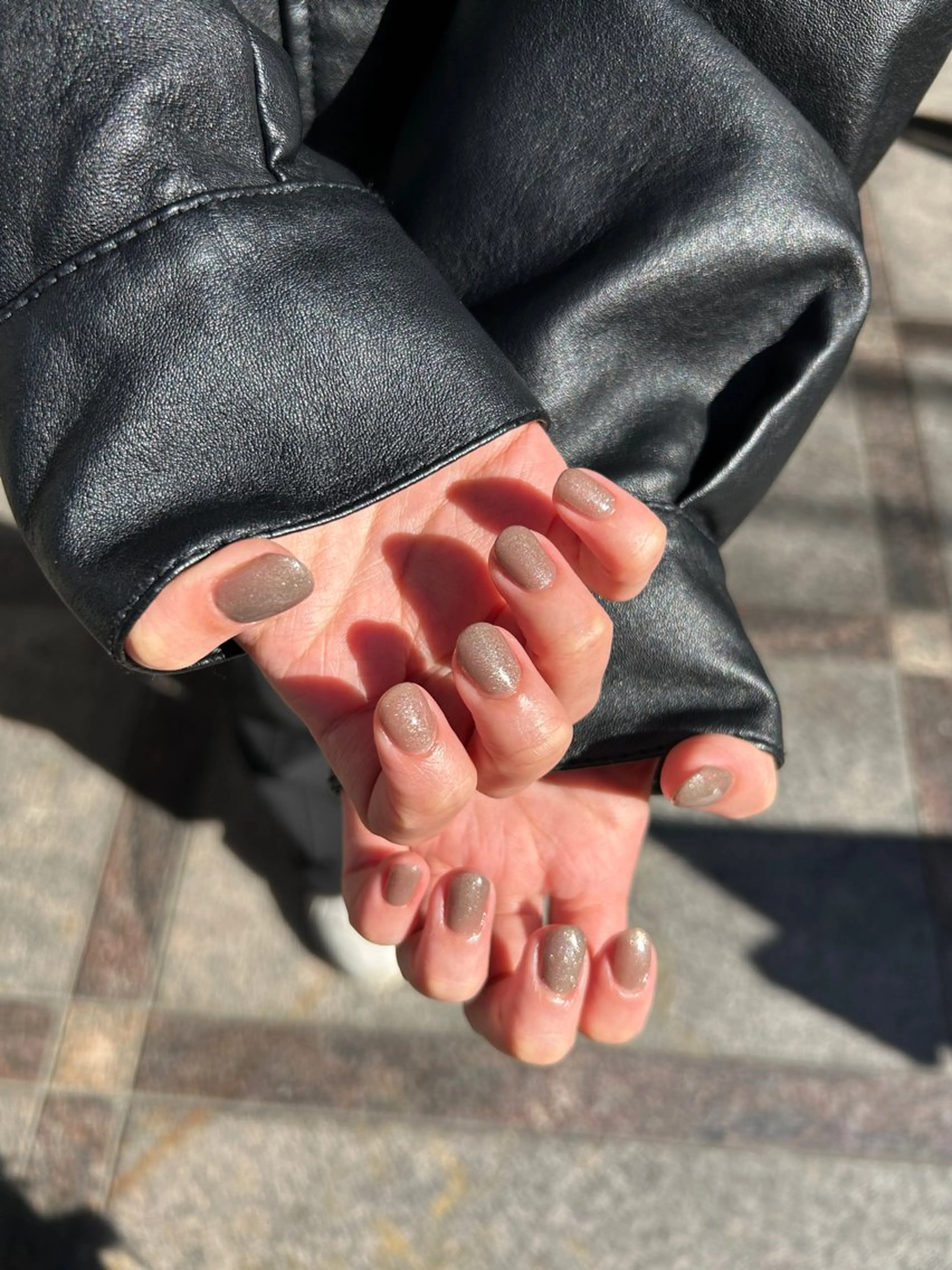 ネイル ラメ(グリッター) 若松 英利華のネイルデザイン