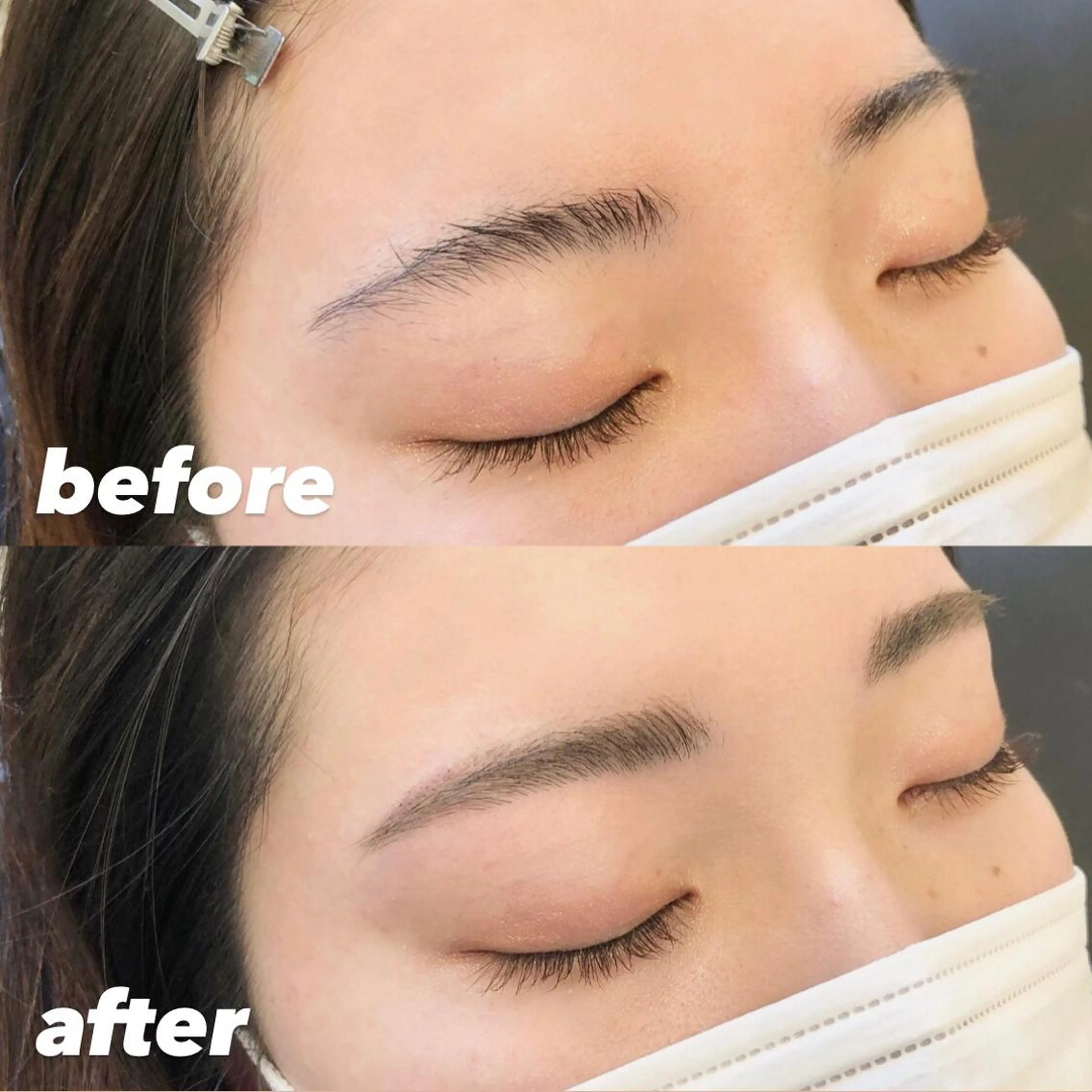 アイブロウ ハリウッドブロウリフト メンズアイブロウ 眉毛ワックス脱毛 salon NABEE所属・★眉毛専門店★ サロンナビーの眉毛・アイブロウイメージ
