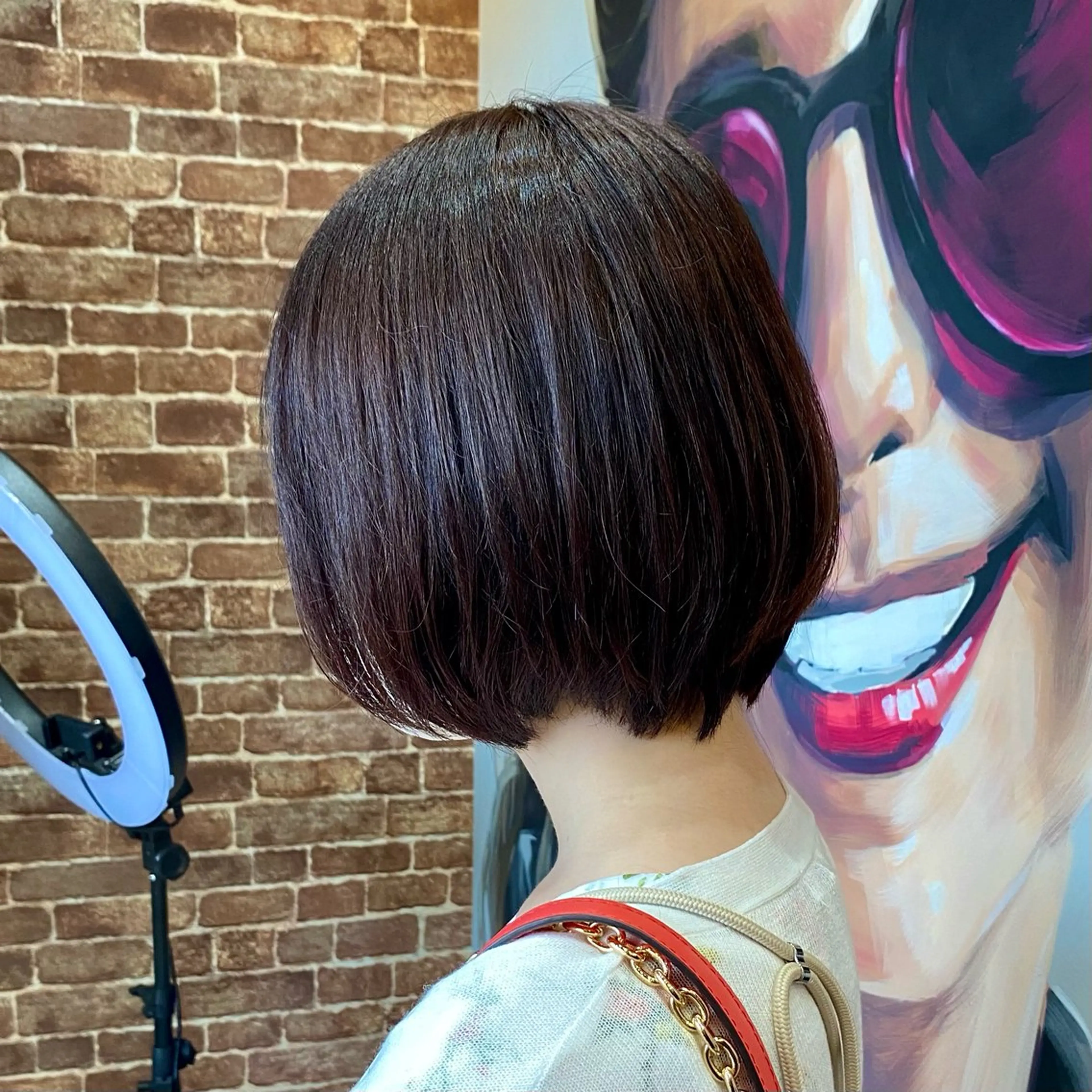 ショート カラー ブラウンカラー 透明感カラー 🎨まちだ💠 髪質改善N°ricoのヘアスタイル