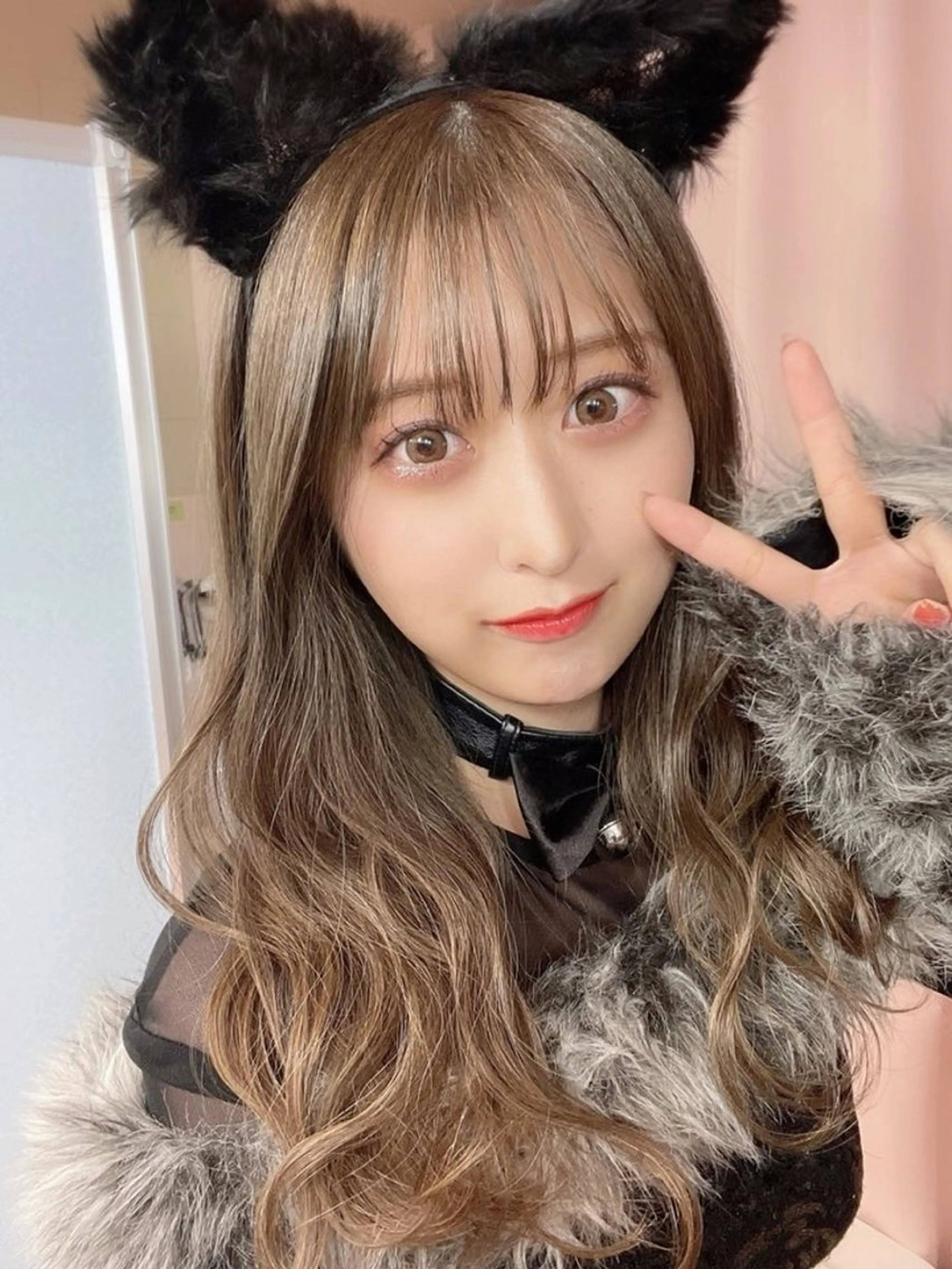 ロング カラー パーマ ヘアアレンジ ハイライトカラー ハイライト カット ヘアカラー トリートメント VIVIE【ヴィヴィ】所属・髪質改善/韓国風 レイヤー/田村祐樹のヘアスタイル