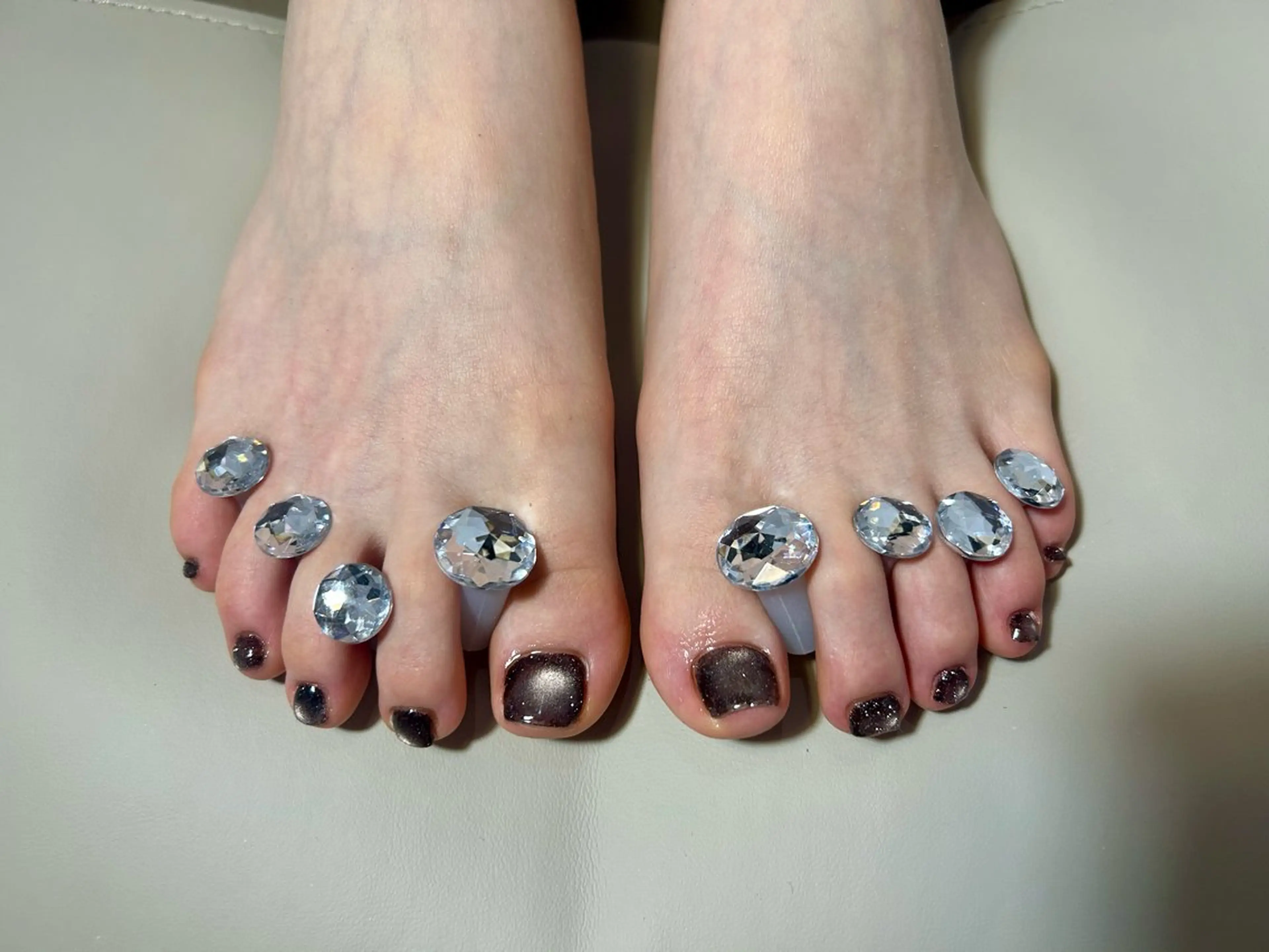 ネイル フラッシュネイル フラッシュマグ マグネットネイル OAK eyelash&nail 新潟所属・森山 ミチカのネイルデザイン