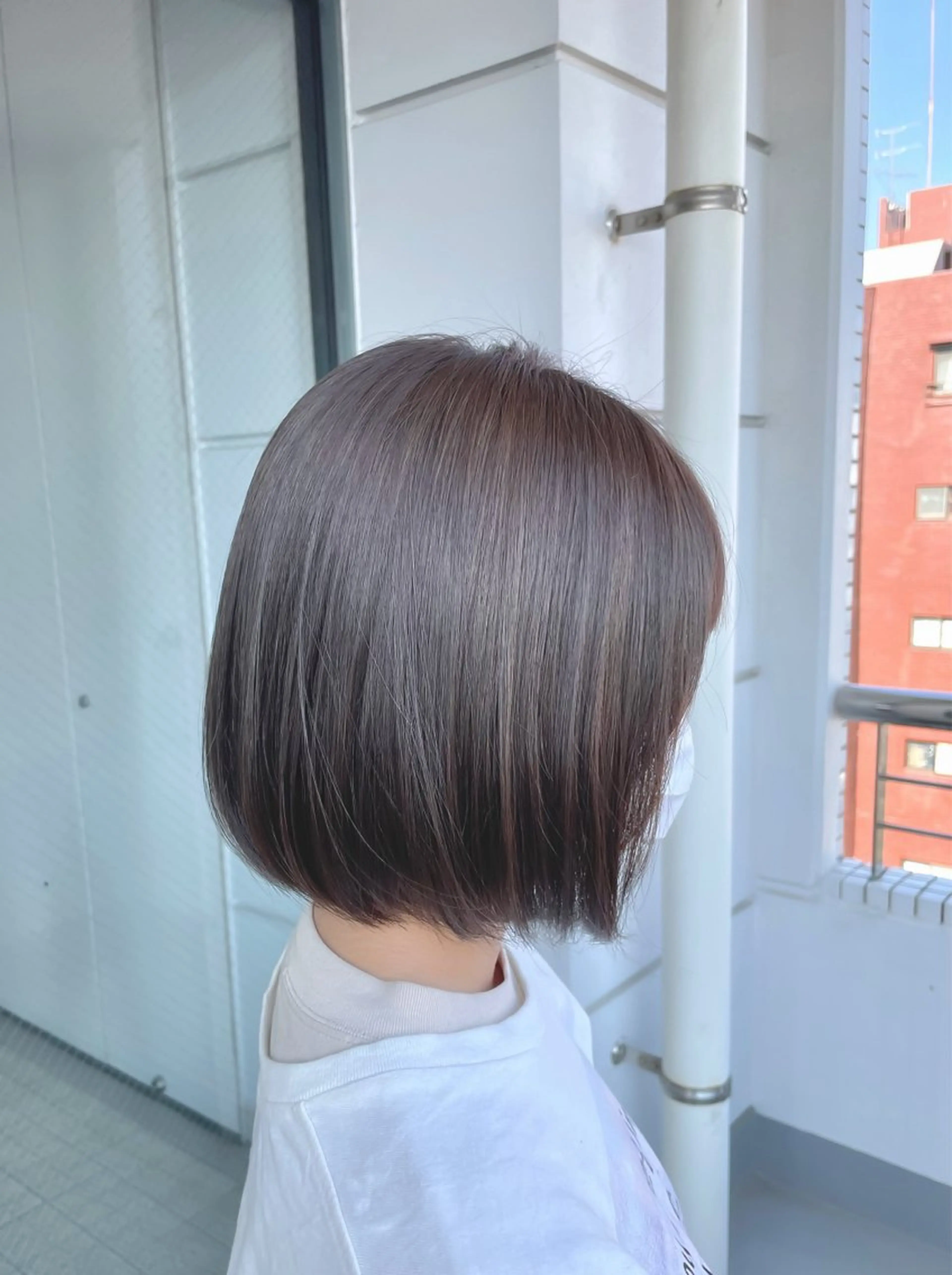 ショート カラー カット ヘアカラー トリートメント 西村 れいのヘアスタイル