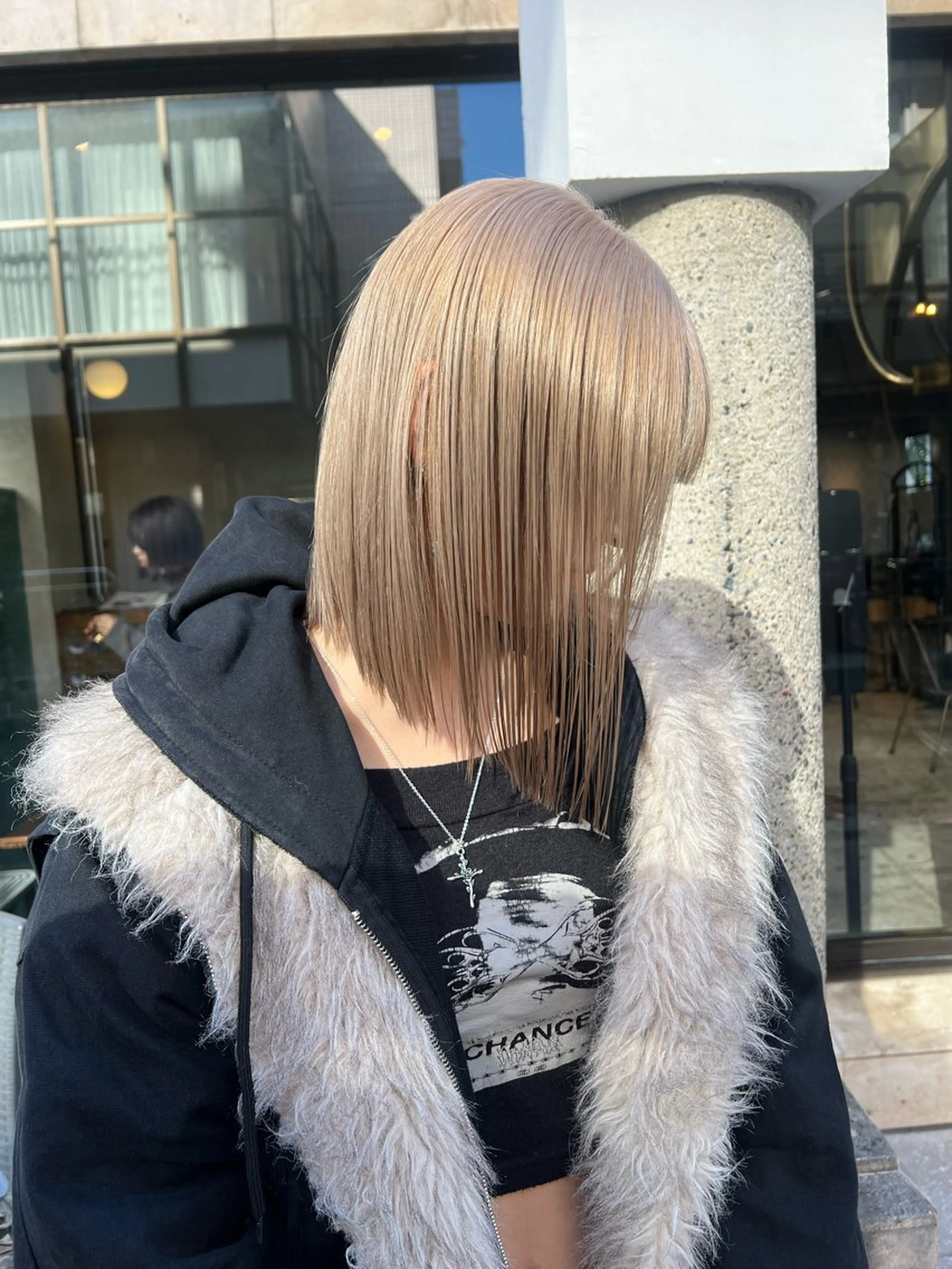 ショート カラー カット ヘアカラー トリートメント ハイトーン/艶カラー 🌿KANTA🌿のヘアスタイル