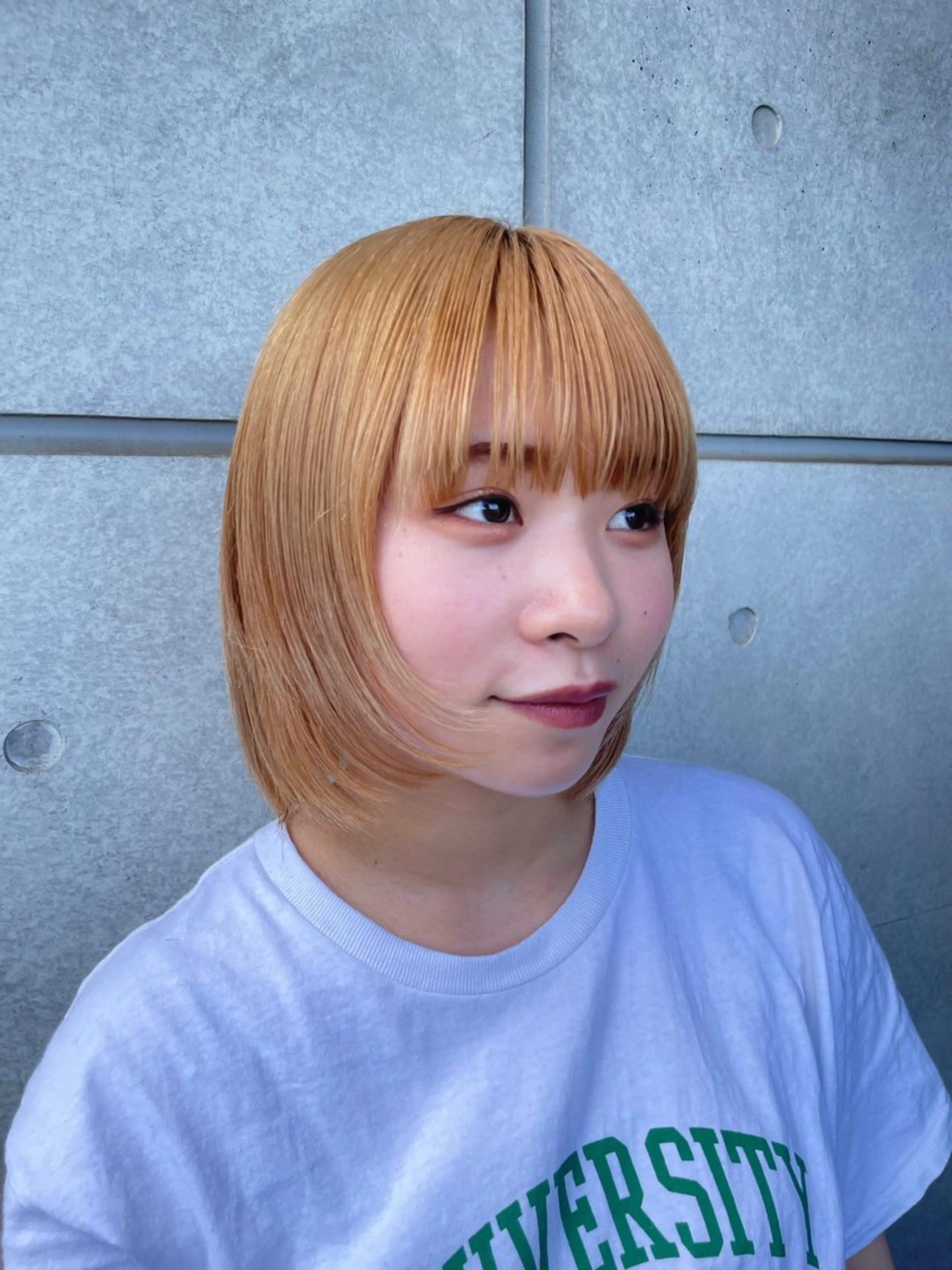 ショート カラー 表参道／韓国レイヤー ／ハッシュカットのヘアスタイル
