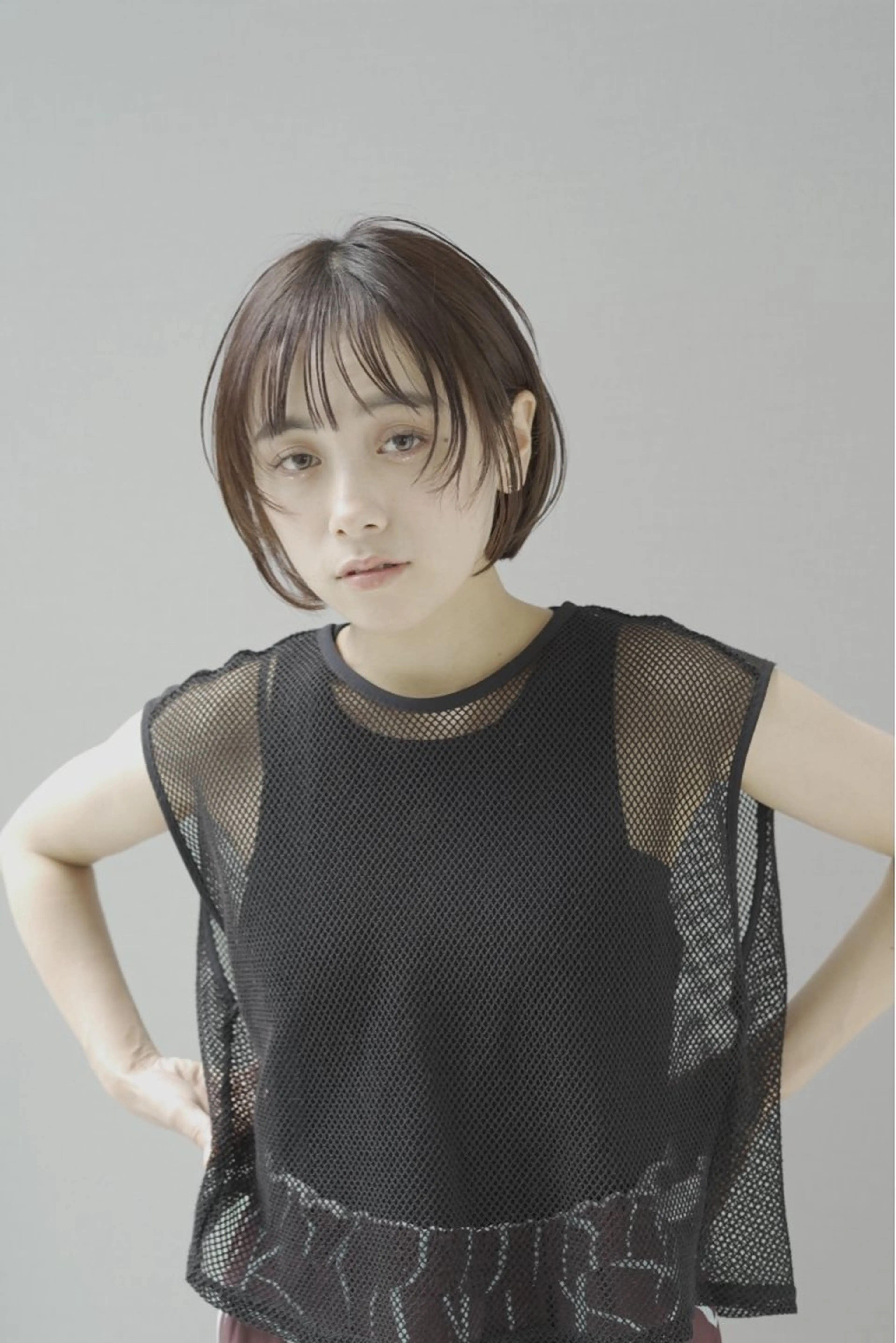 ショート luce所属・千代 夏輝のヘアスタイル