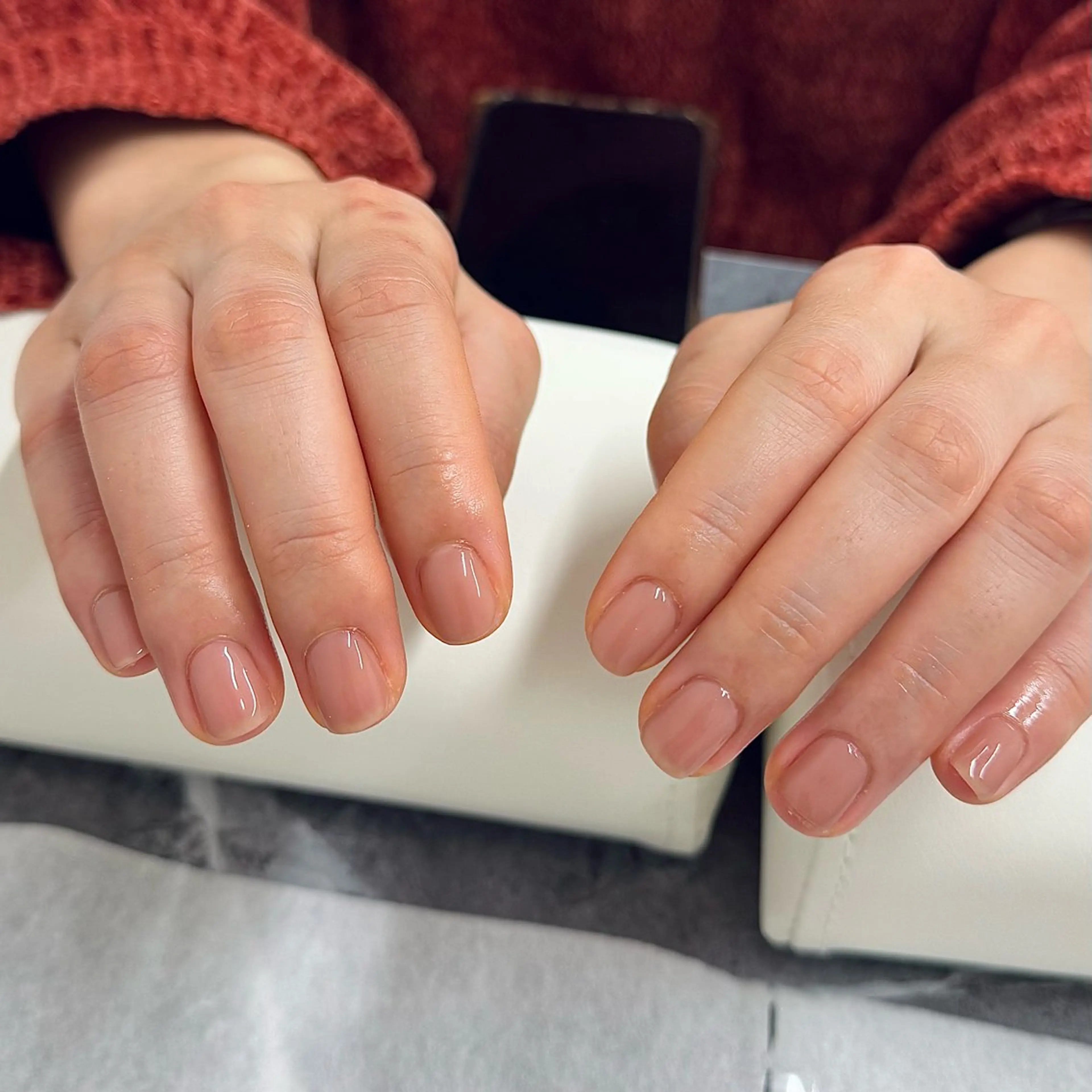 ネイル ワンカラーネイル ハンドネイル れ かとのネイルデザイン