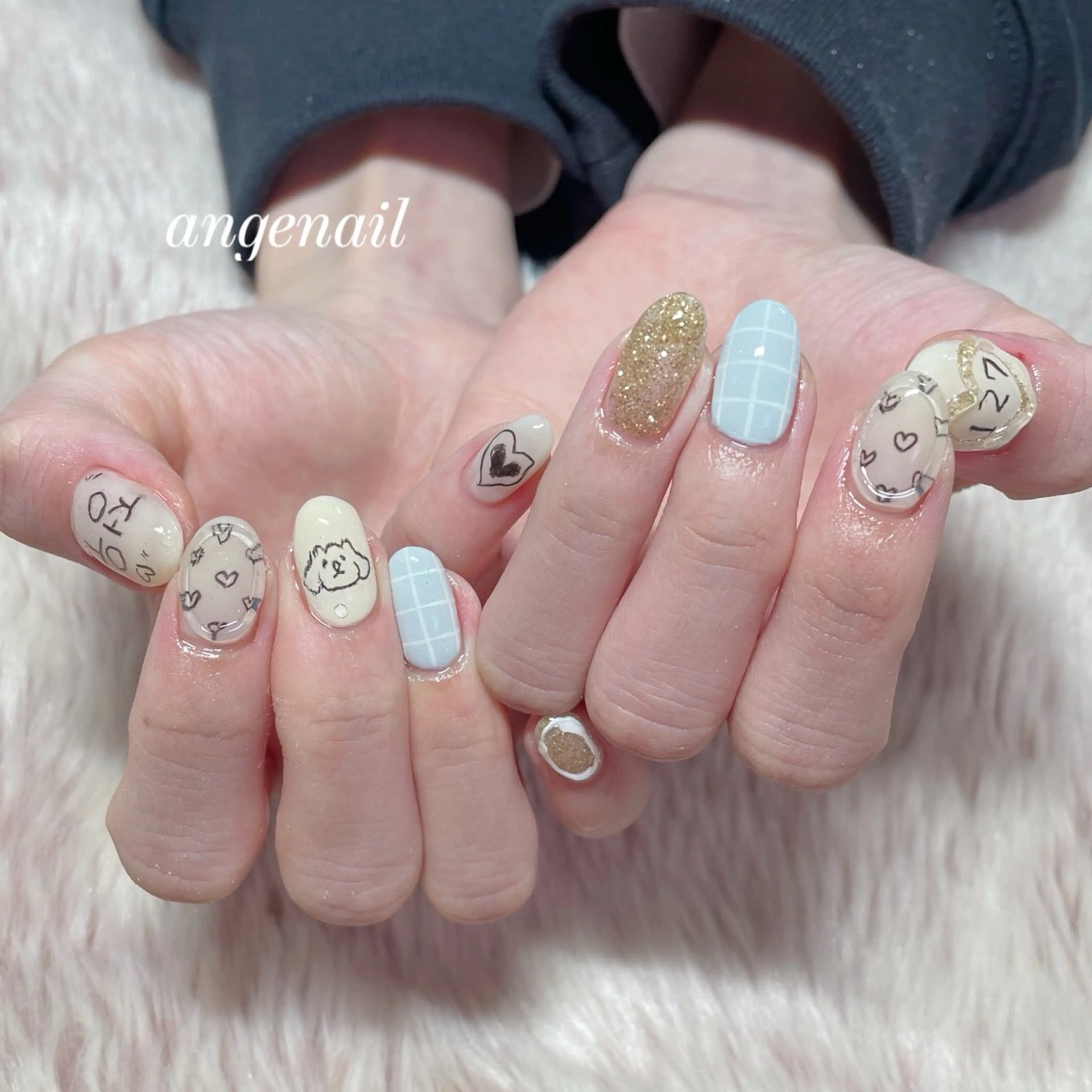ネイル ハンドネイル angenail所属・angenail MAKIのネイルデザイン