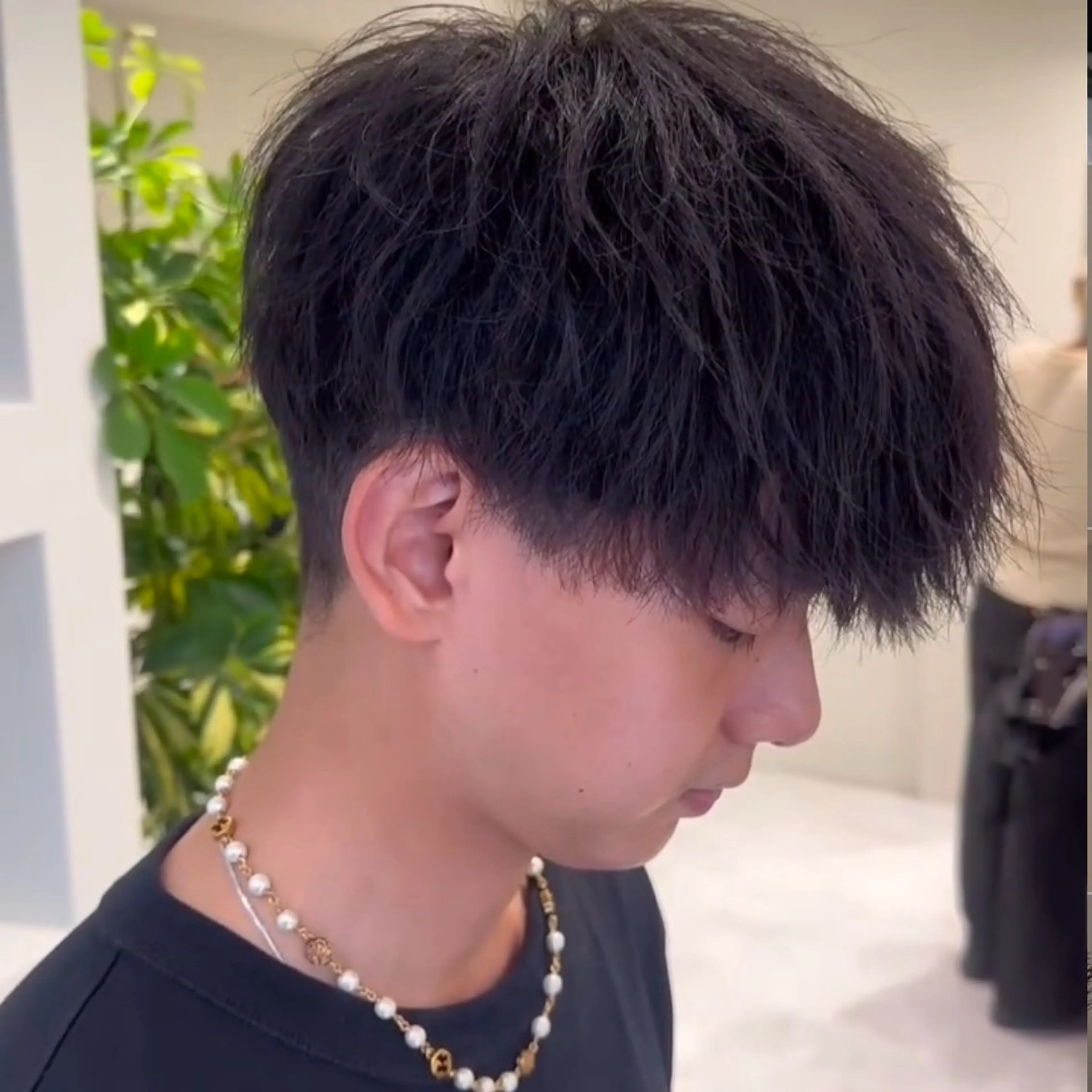 ショート メンズ 金碇 祐羽人のヘアスタイル