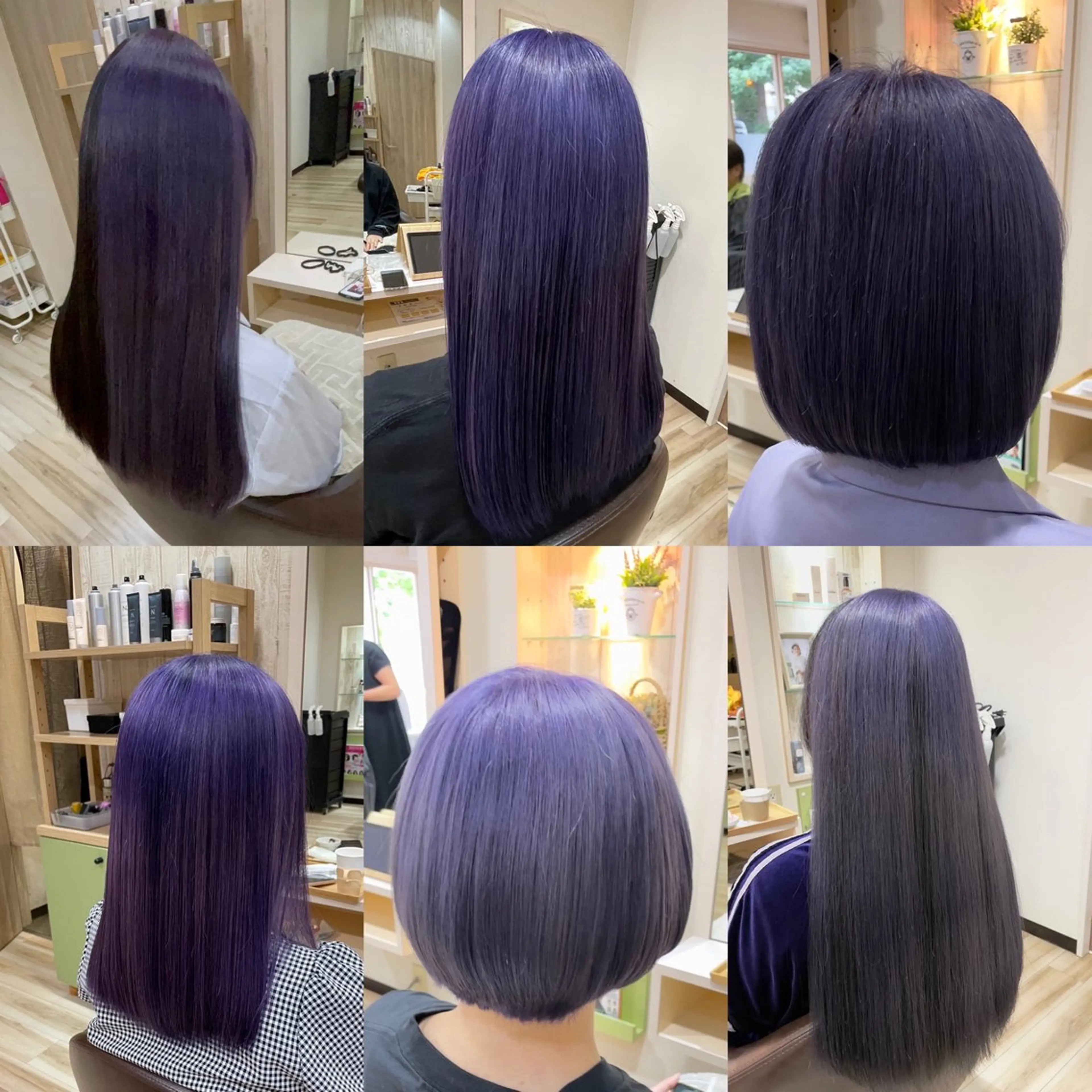 ミディアム カラー 🌈派手髪ハイトーン 🌈鈴木亮太🌈のヘアスタイル