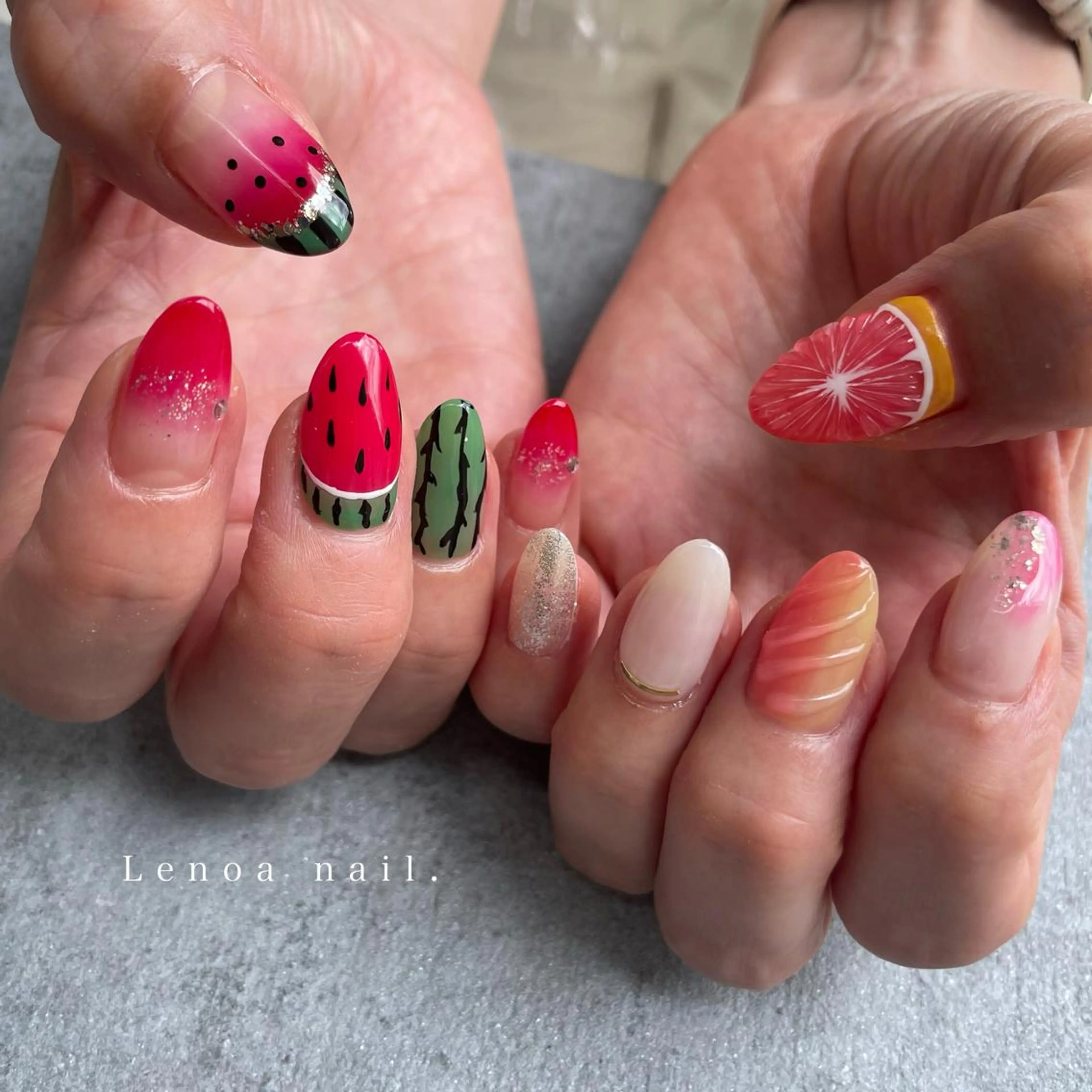 ネイル nailsalon Lenoaのネイルデザイン