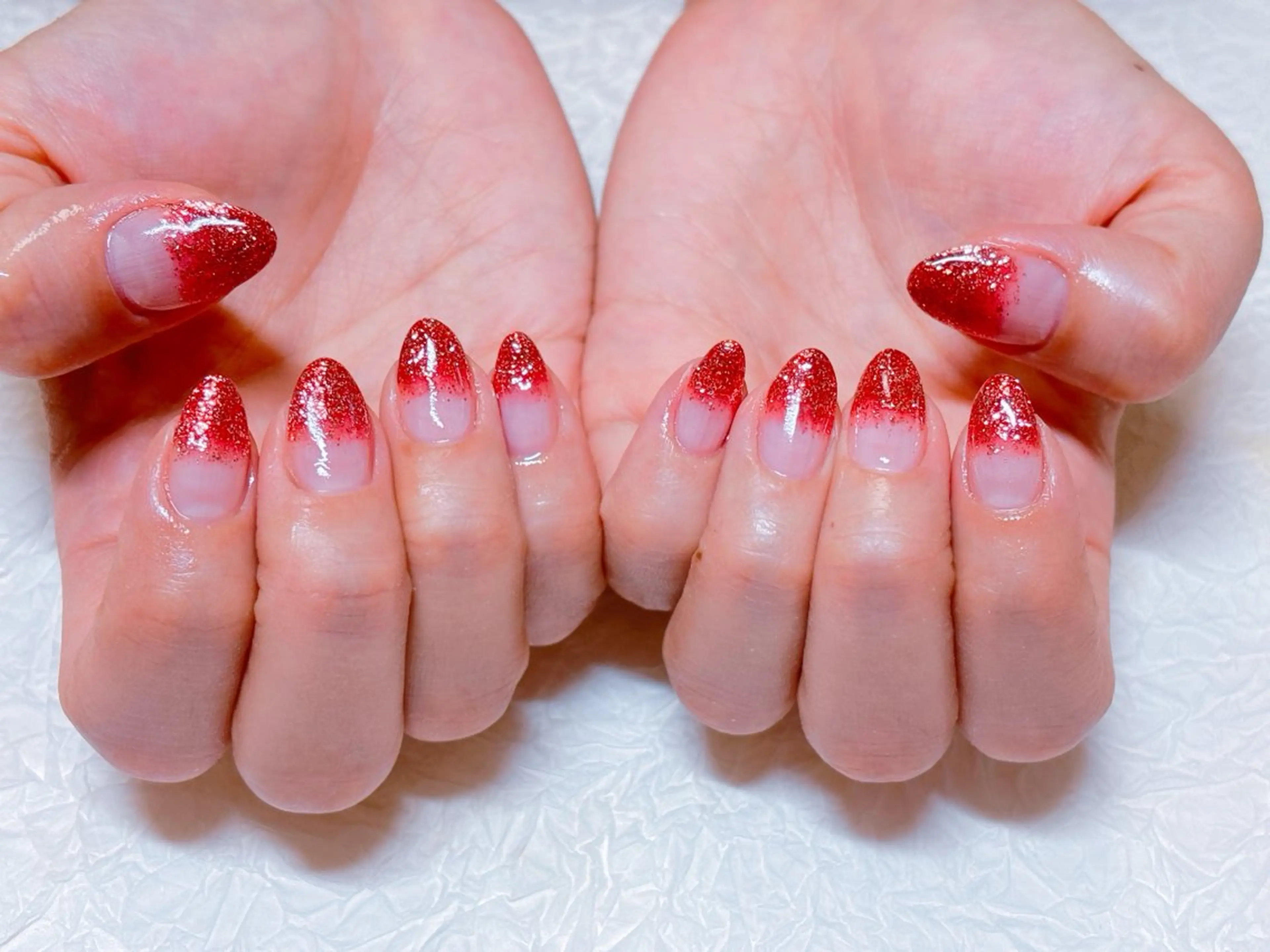 ネイル アートネイル オーロラネイル チークネイル フラッシュネイル フットネイル ハンドネイル ゆ か_Nails💫のネイルデザイン