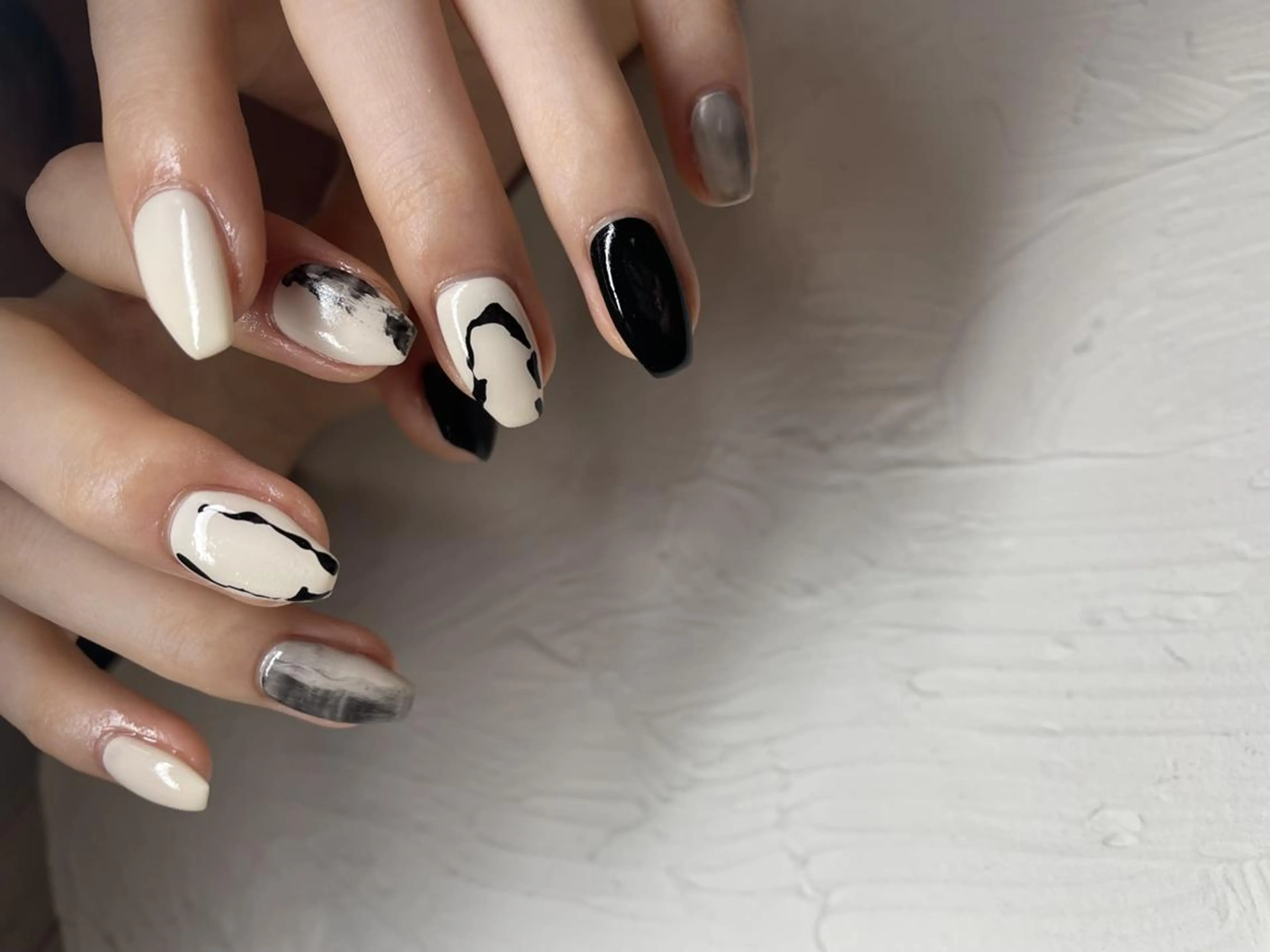 ネイル ニュアンスネイル ハンドネイル nail salon Libertyのネイルデザイン