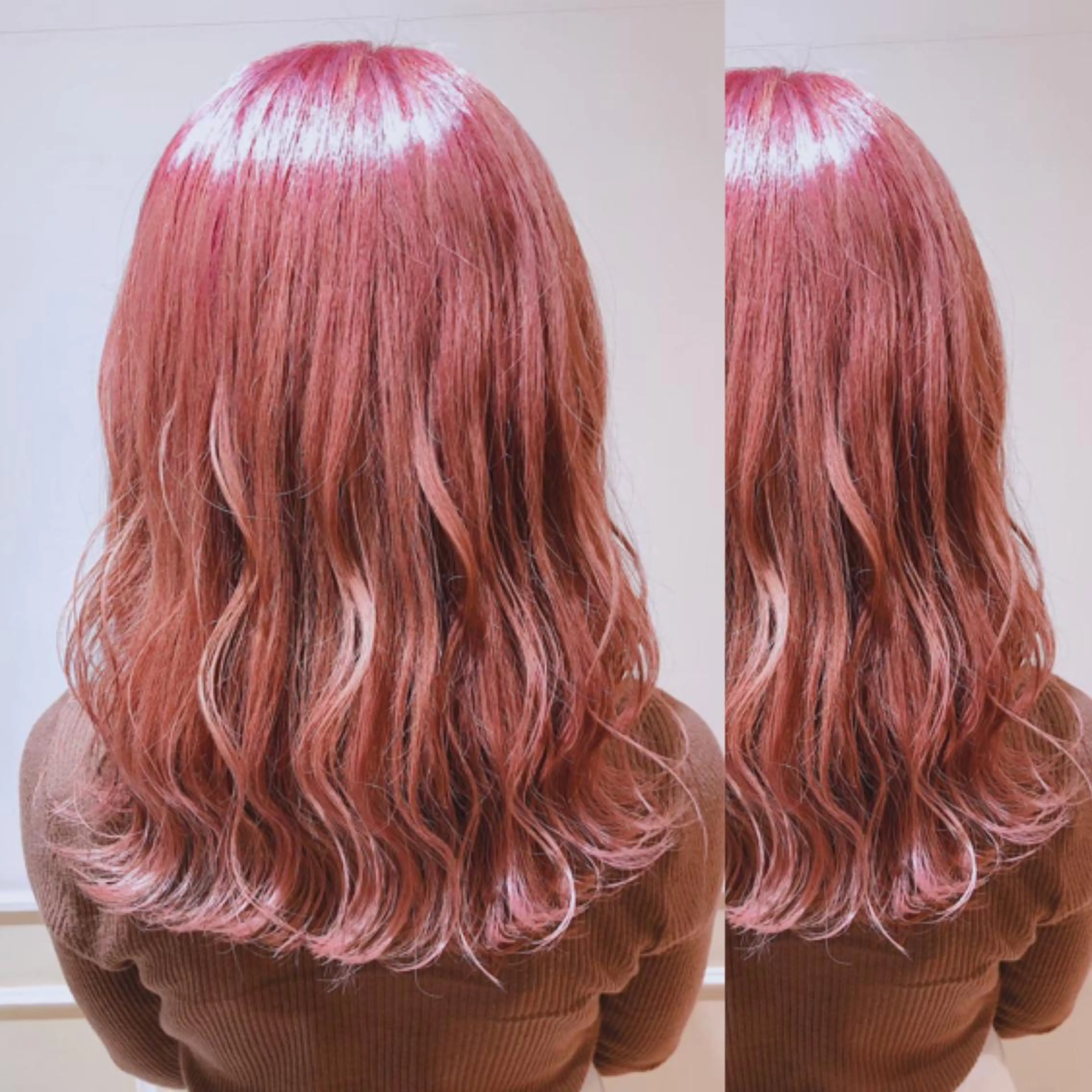 ミディアム カラー ヘアアレンジ 🦋韓国ヘア 坂本 菜摘🦋のヘアスタイル