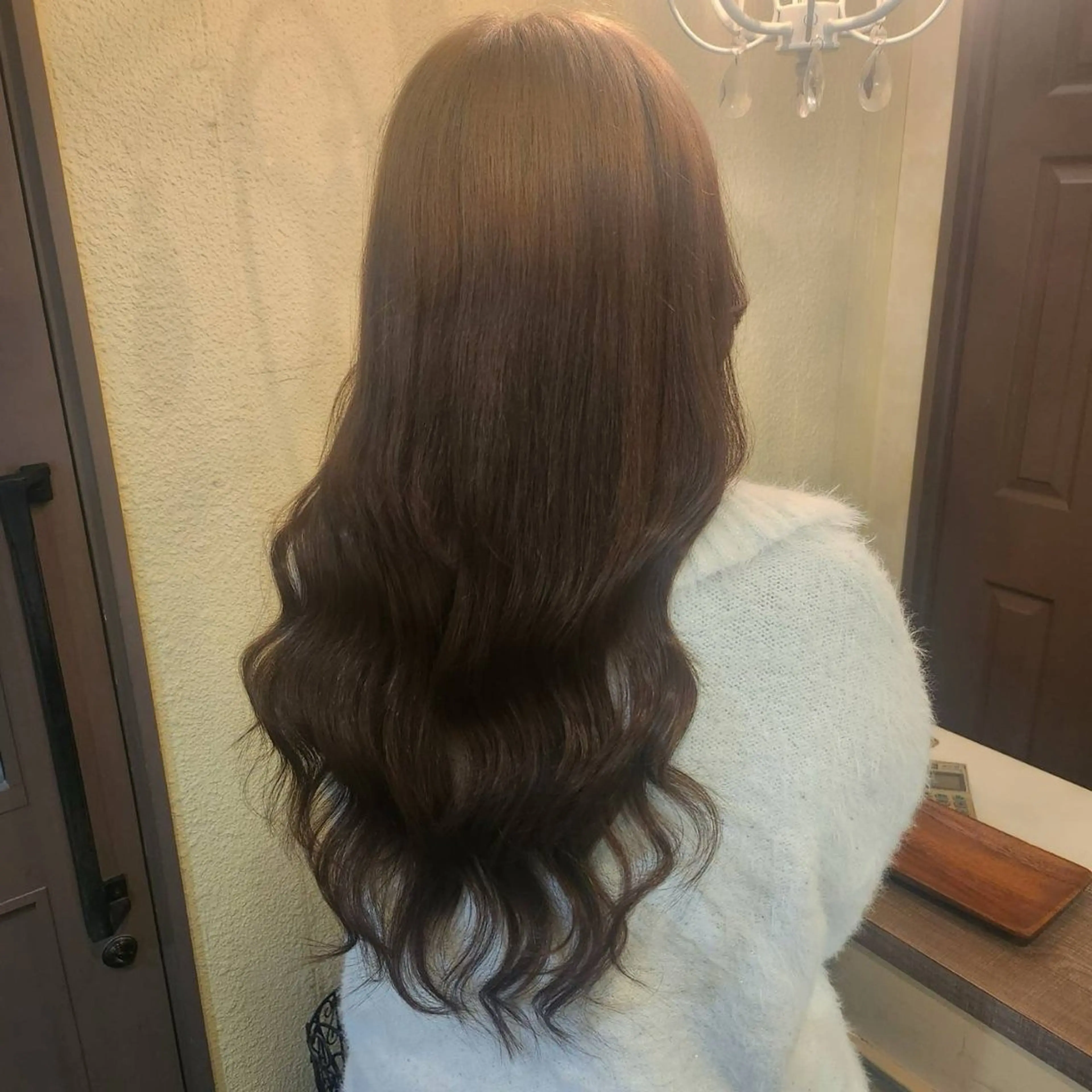 ロング ヘアアレンジ シールエクステ エクステ カット エクステ MagicMush ✴︎シールエクステのヘアスタイル
