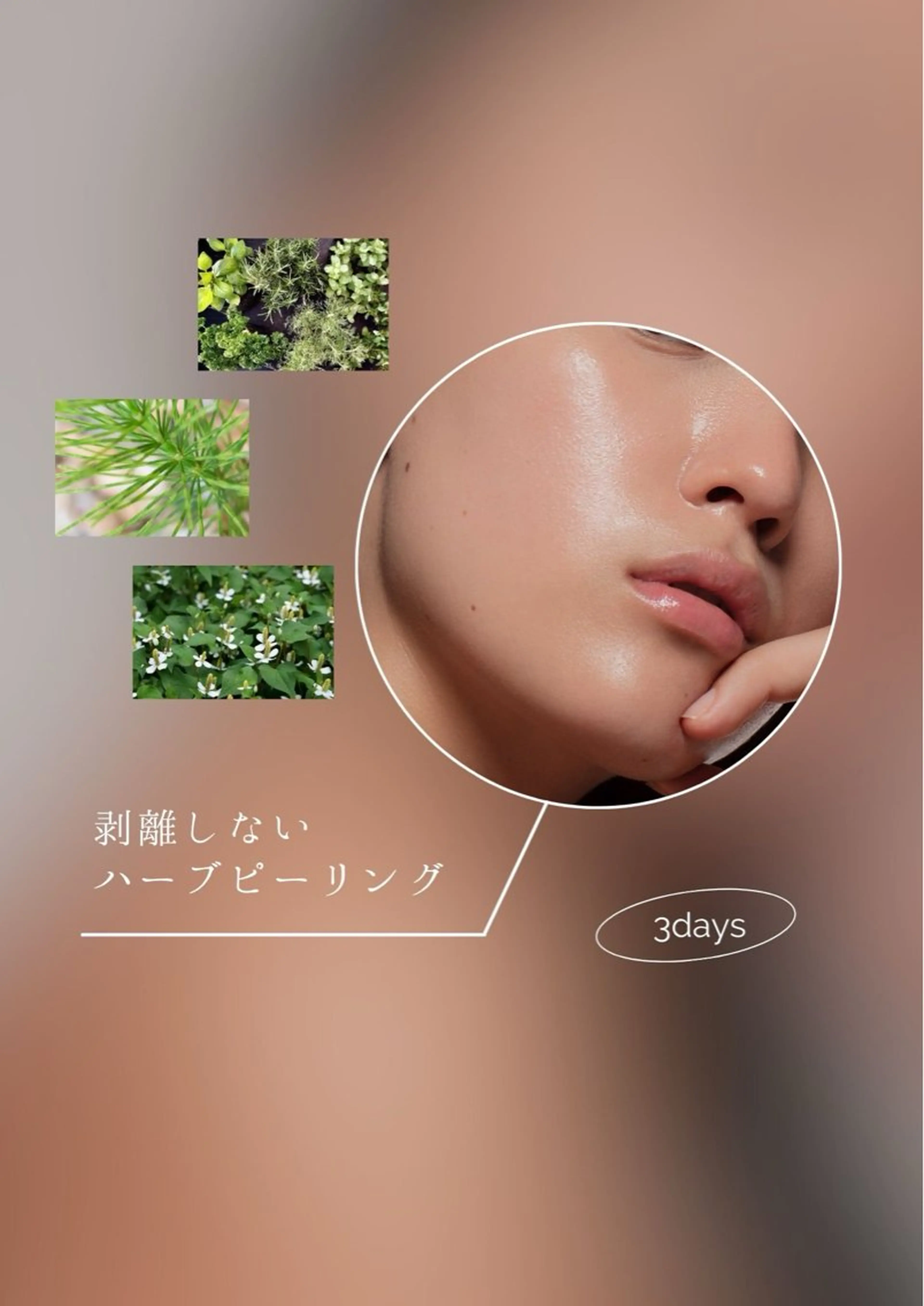 肌質改善🌿ハーブピーリングの写真