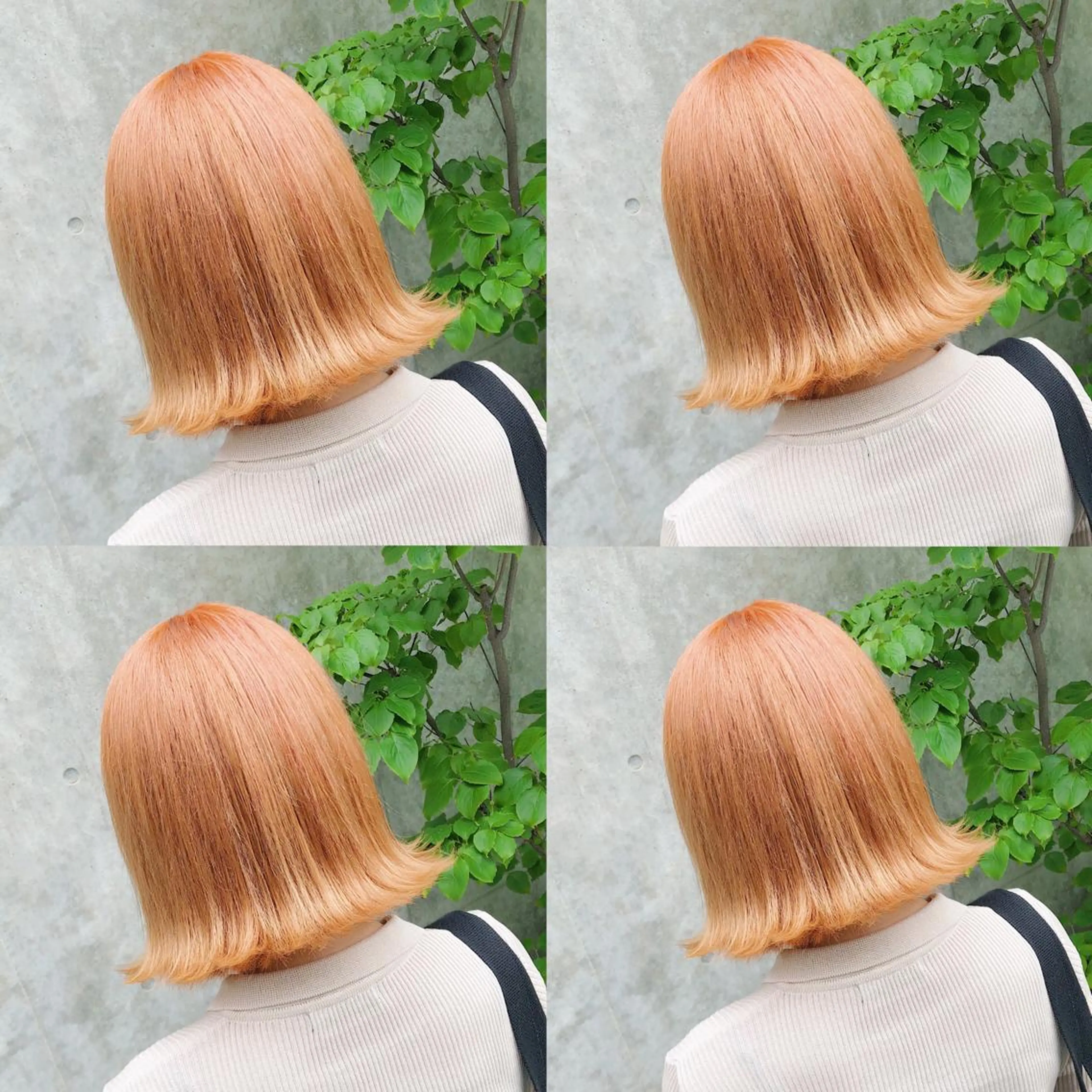 ショート カラー ヘアアレンジ メンズ キッズ カット ヘアカラー トリートメント 💟Chloe原宿店 🩶ハイトーンのヘアスタイル