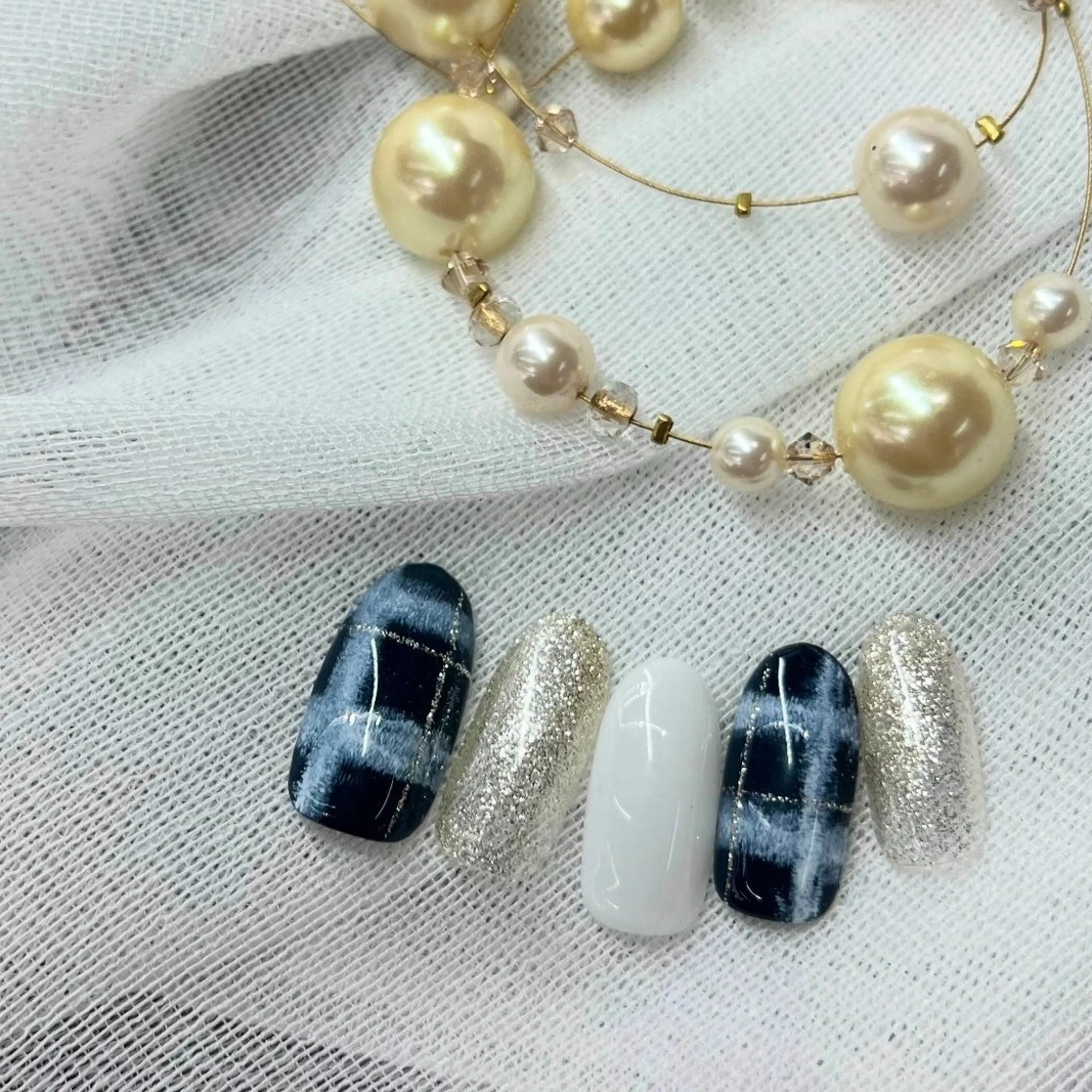 ネイル ⭐︎休業中の練習⭐︎ JNA認定講師髙橋のネイルデザイン