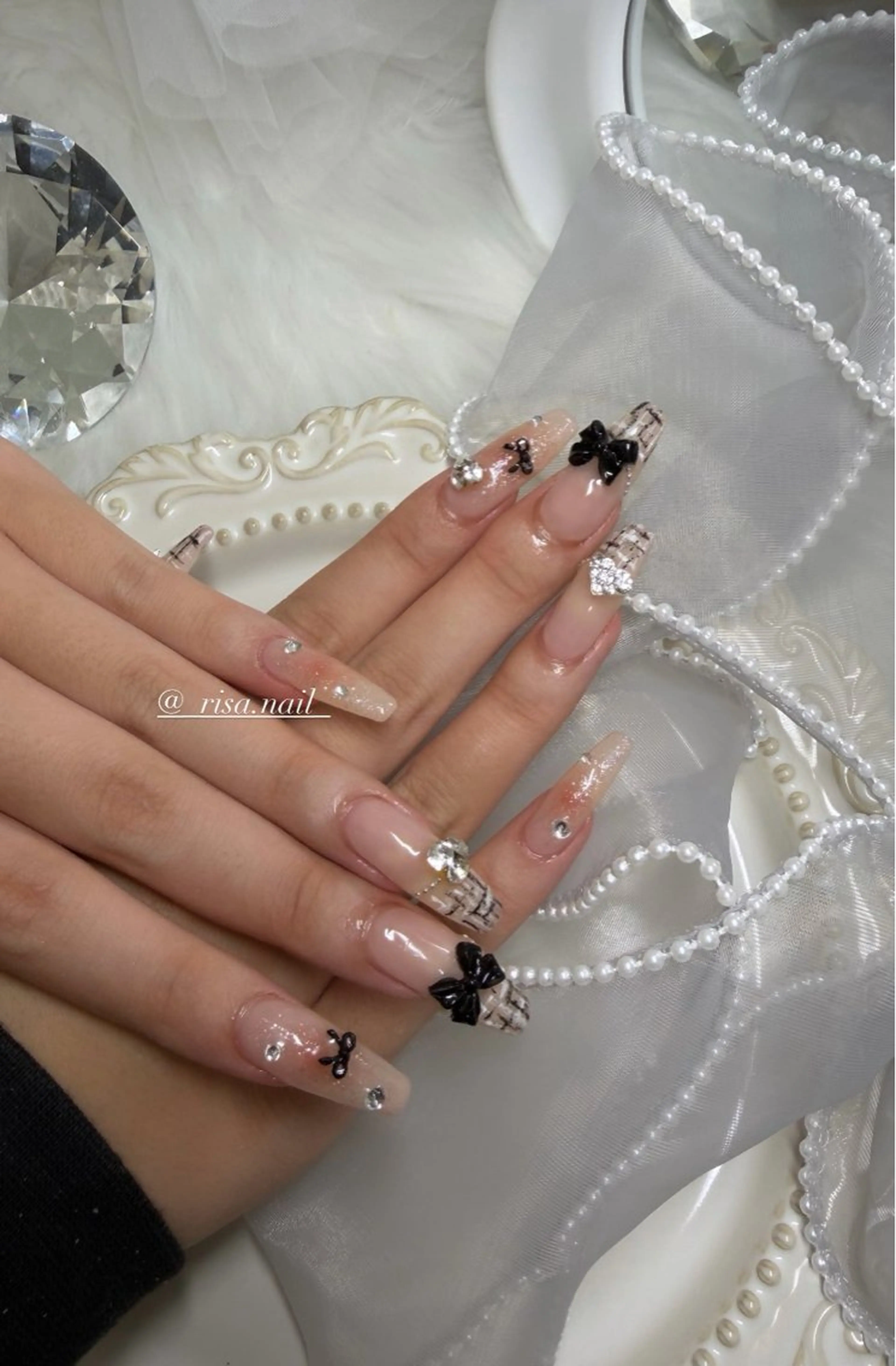 ネイル 🅁nail🪞✨ risa🎀のネイルデザイン